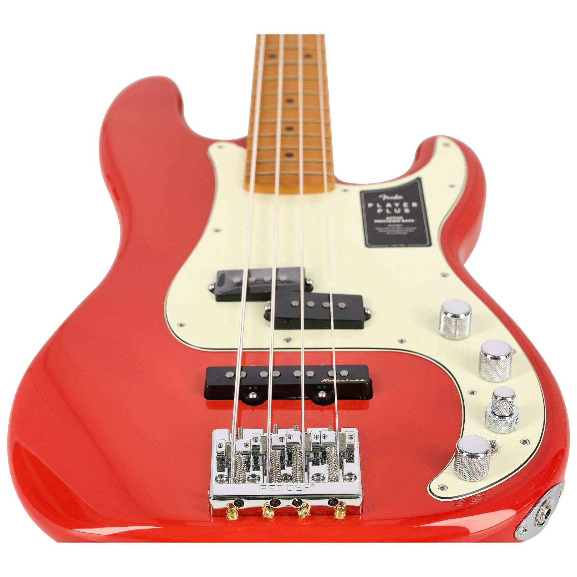 Fender Player Plus Precision Bass MN FRD 4