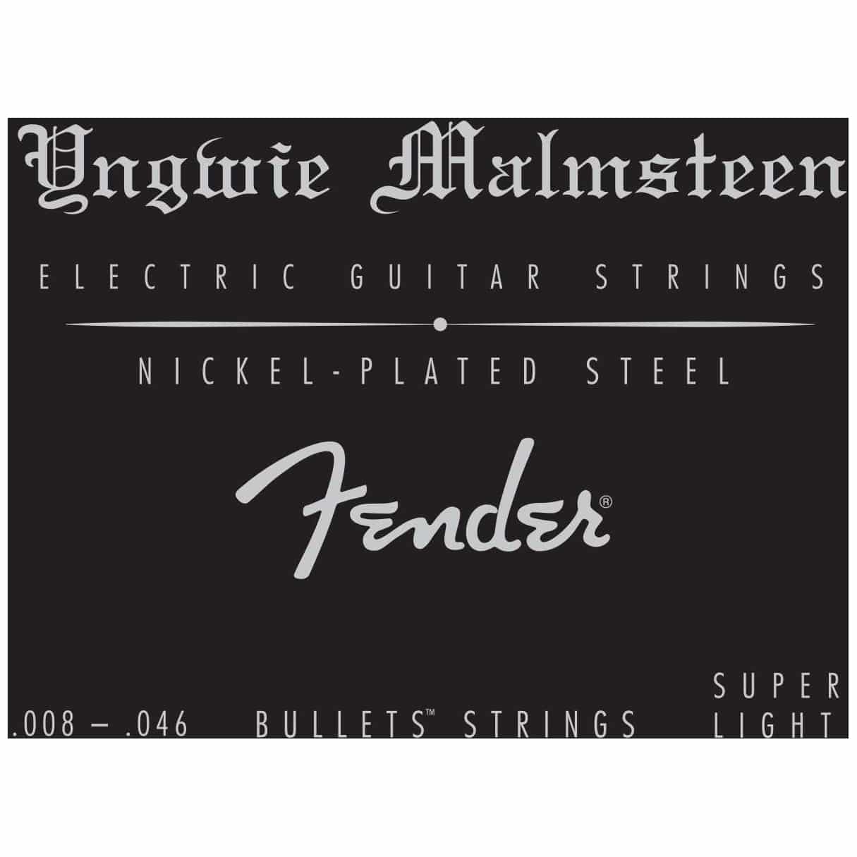 Fender YJM Yngwie Malmsteen Signature Electric Guitar Strings | 008-046