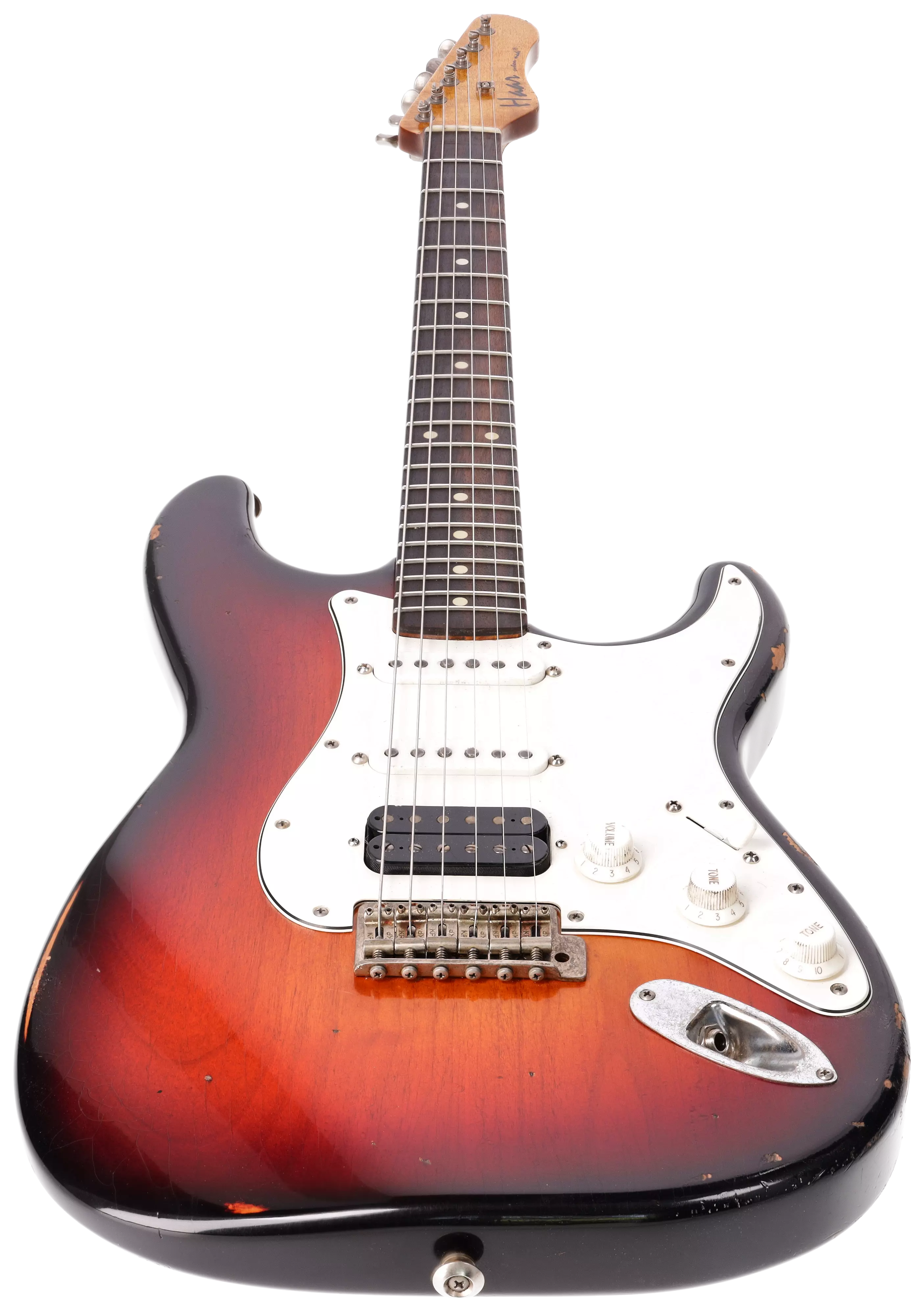 Haar Traditional S HSS 3-Tone SB Rebell Yell #3 3