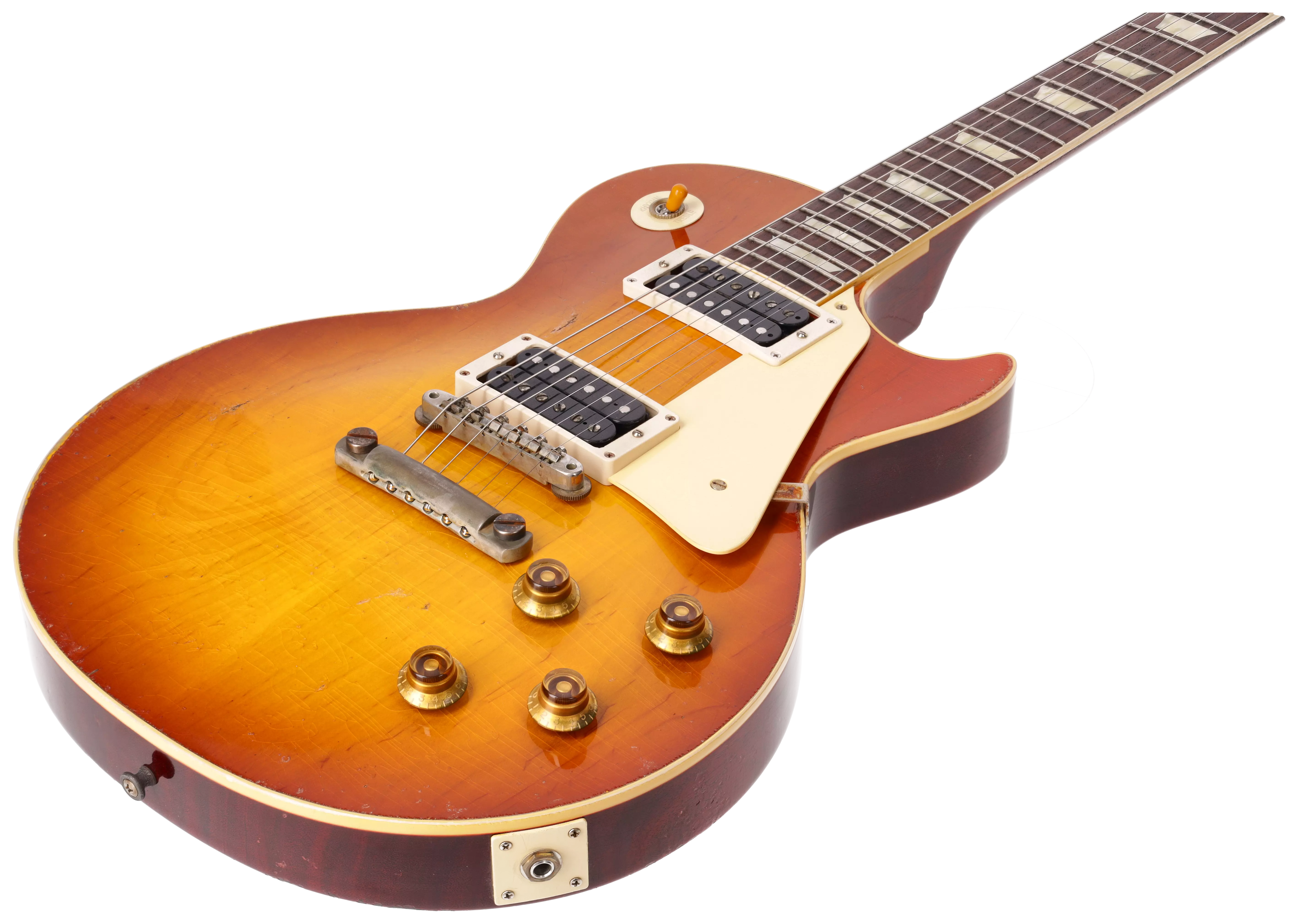 Gibson 1958 Les Paul Standard Reissue Figured Top BOTB Page 153 Murphy Lab #1 4