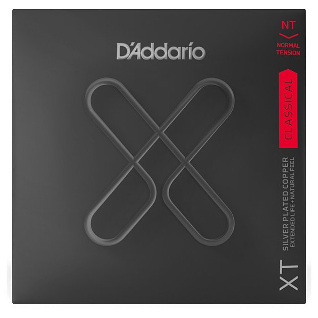 D’Addario XTC45 - XT Classical Silver Plated Copper, Normal Tension