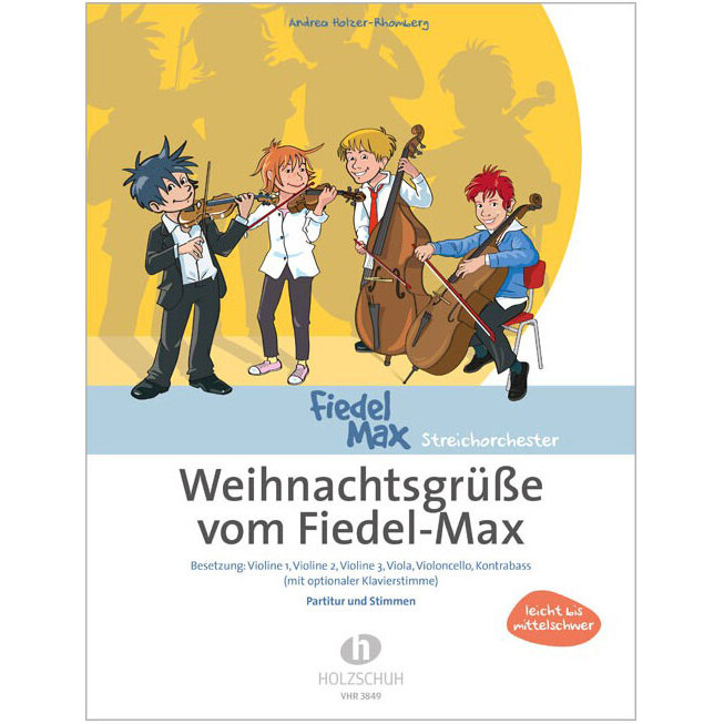 Holzschuh Verlag Weihnachtsgrüße vom Fiedel-Max