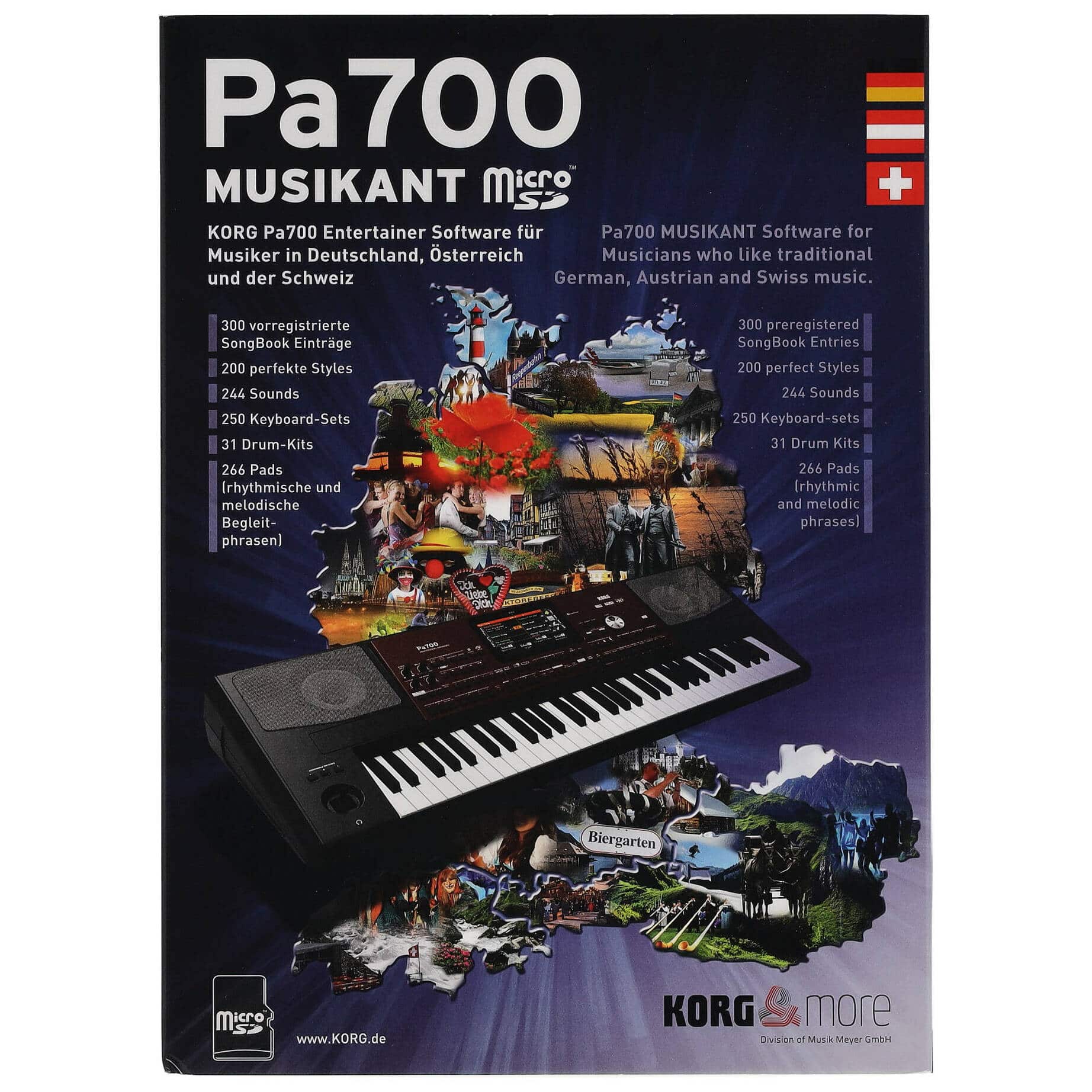 Korg Pa700 Musikant SD Erweiterung