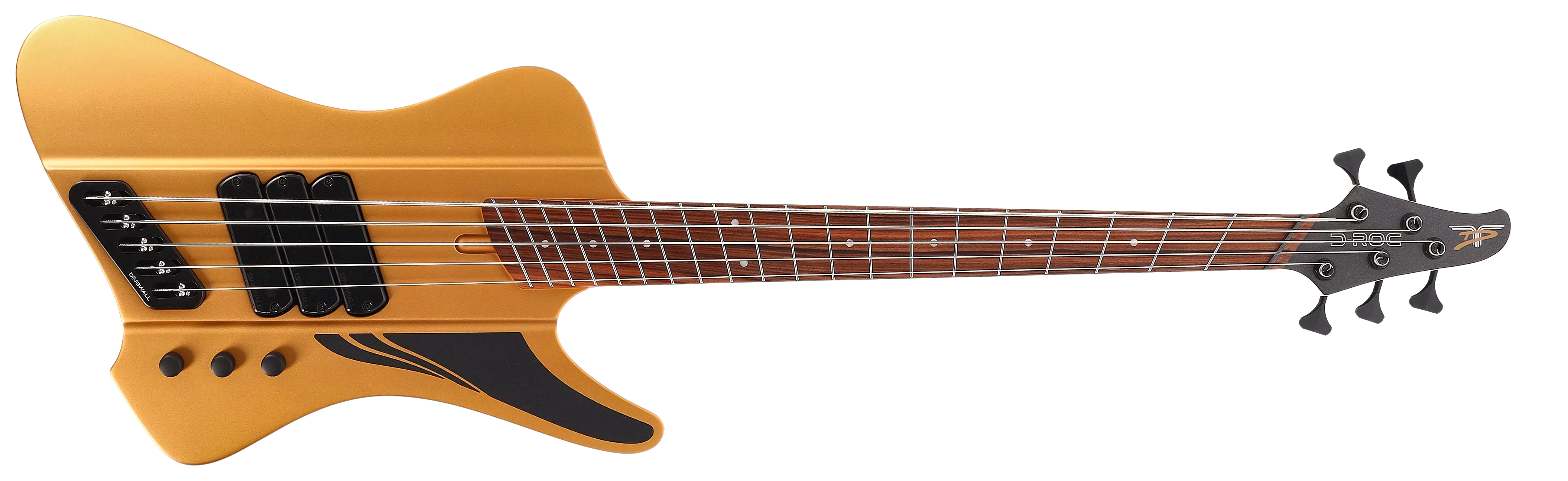Dingwall LTD D-Roc 5-String Ducati Gold Matte 1