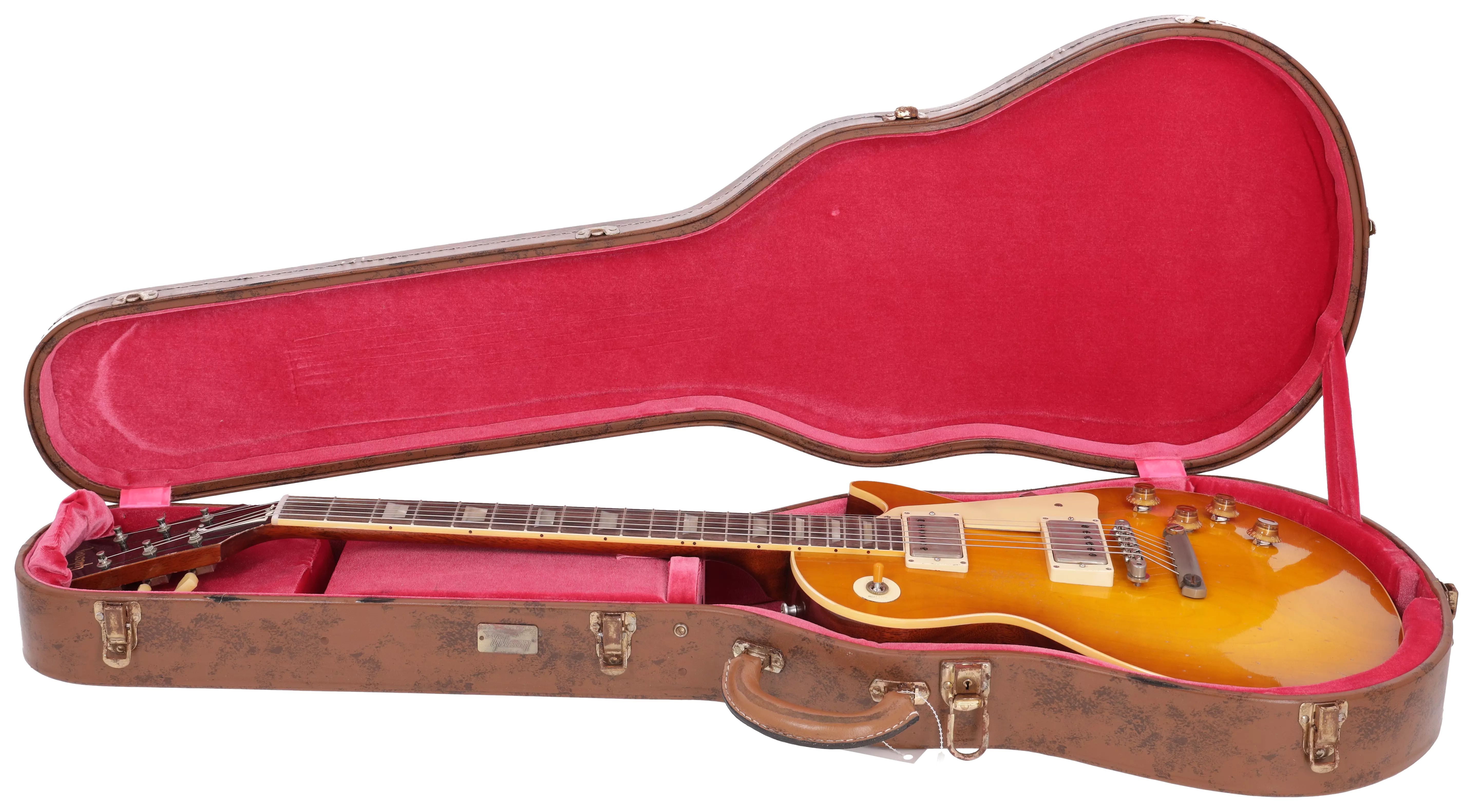 Gibson 1958 Les Paul Standard Reissue Heavy Aged Lemon Burst Murphy Lab # 16