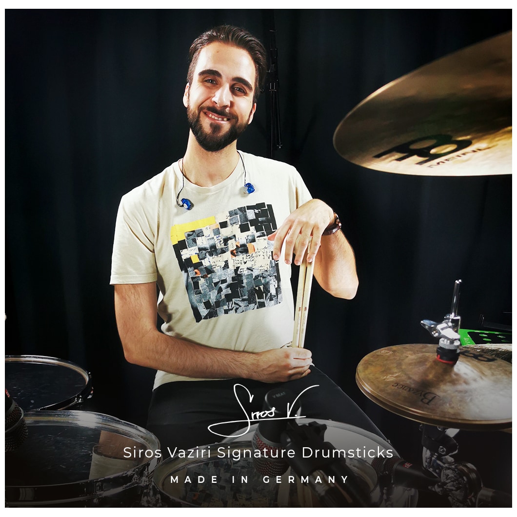 Meinl Stick & Brush SB608 - Siros Vaziri Signature Drumstick 5