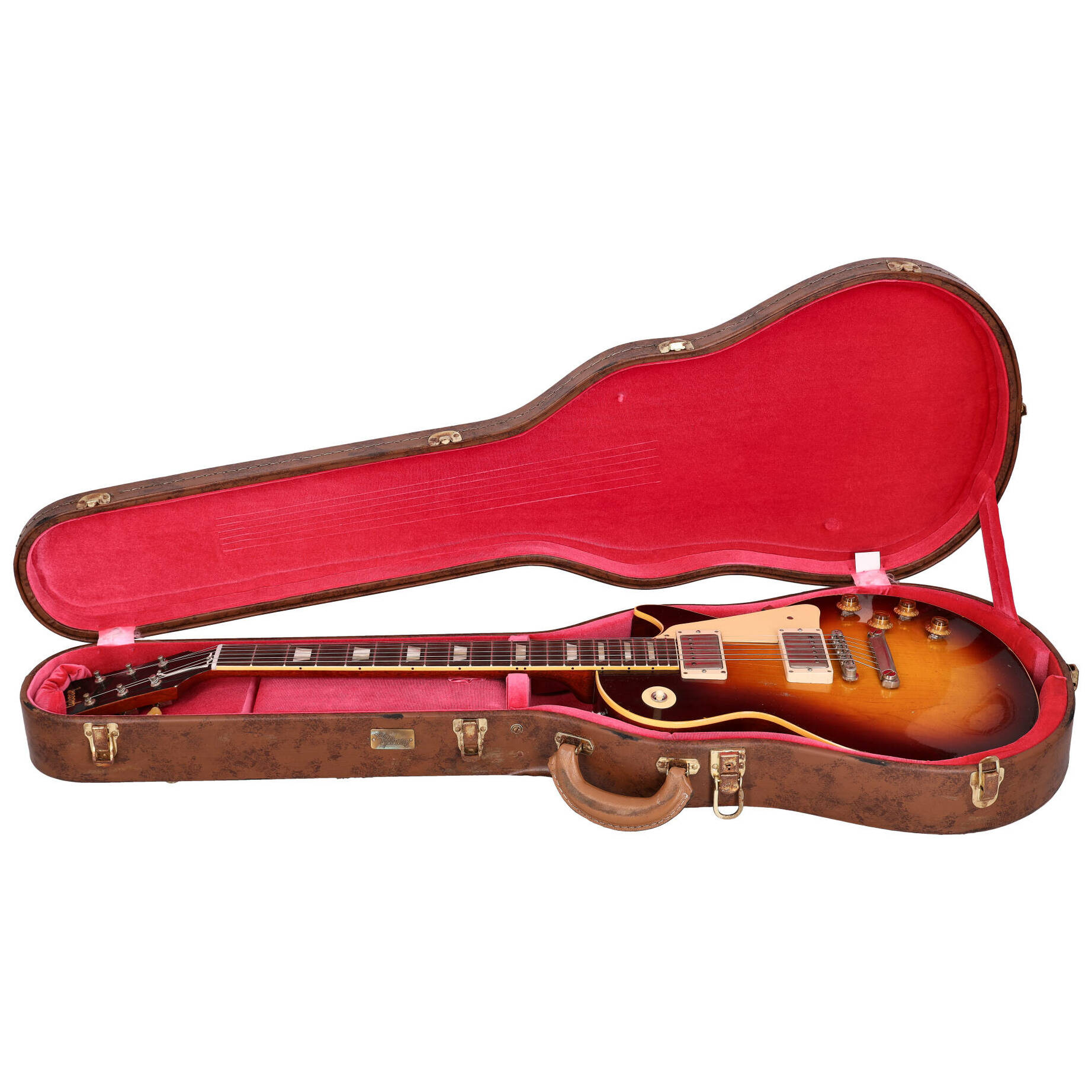Gibson 1958 Les Paul Standard Reissue Heavy Aged Bourbon Burst Murphy Lab 9