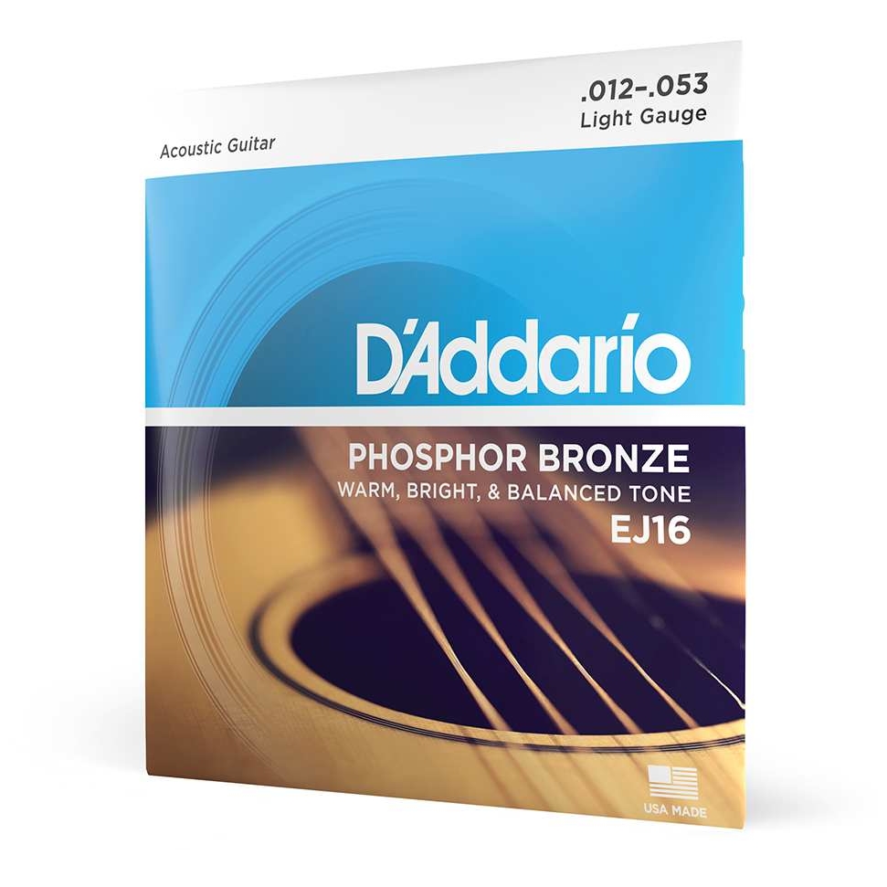 D’Addario - D’Addario EJ16 - Acoustic Phosphor Bronze 012-053 - 4
