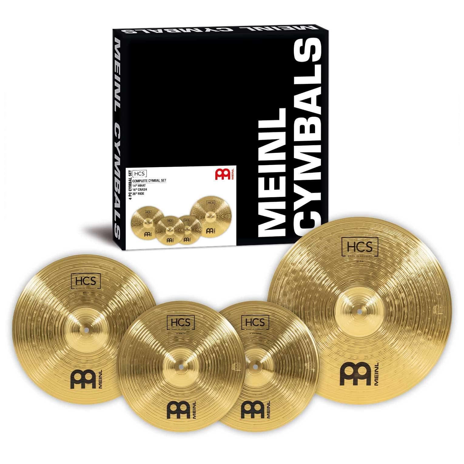 Meinl Cymbals - Meinl Cymbals HCS141620 - HCS Complete Cymbal Set