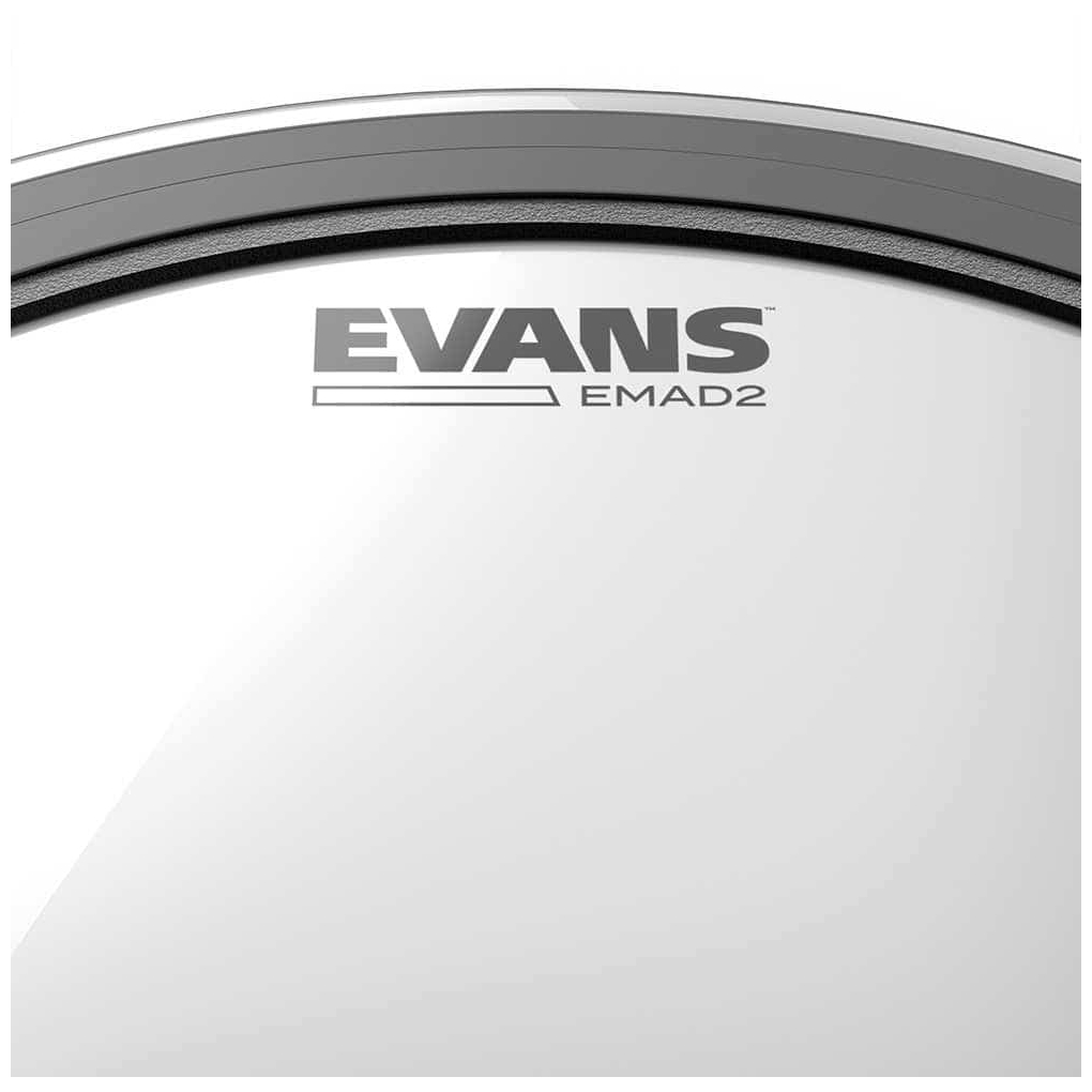 Evans - Evans BD20EMAD2 - EMAD2 Bassdrum Fell - 20 Zoll - Clear - 2