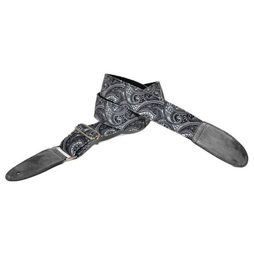 Bourbon Strap Guitar Velvet Grey