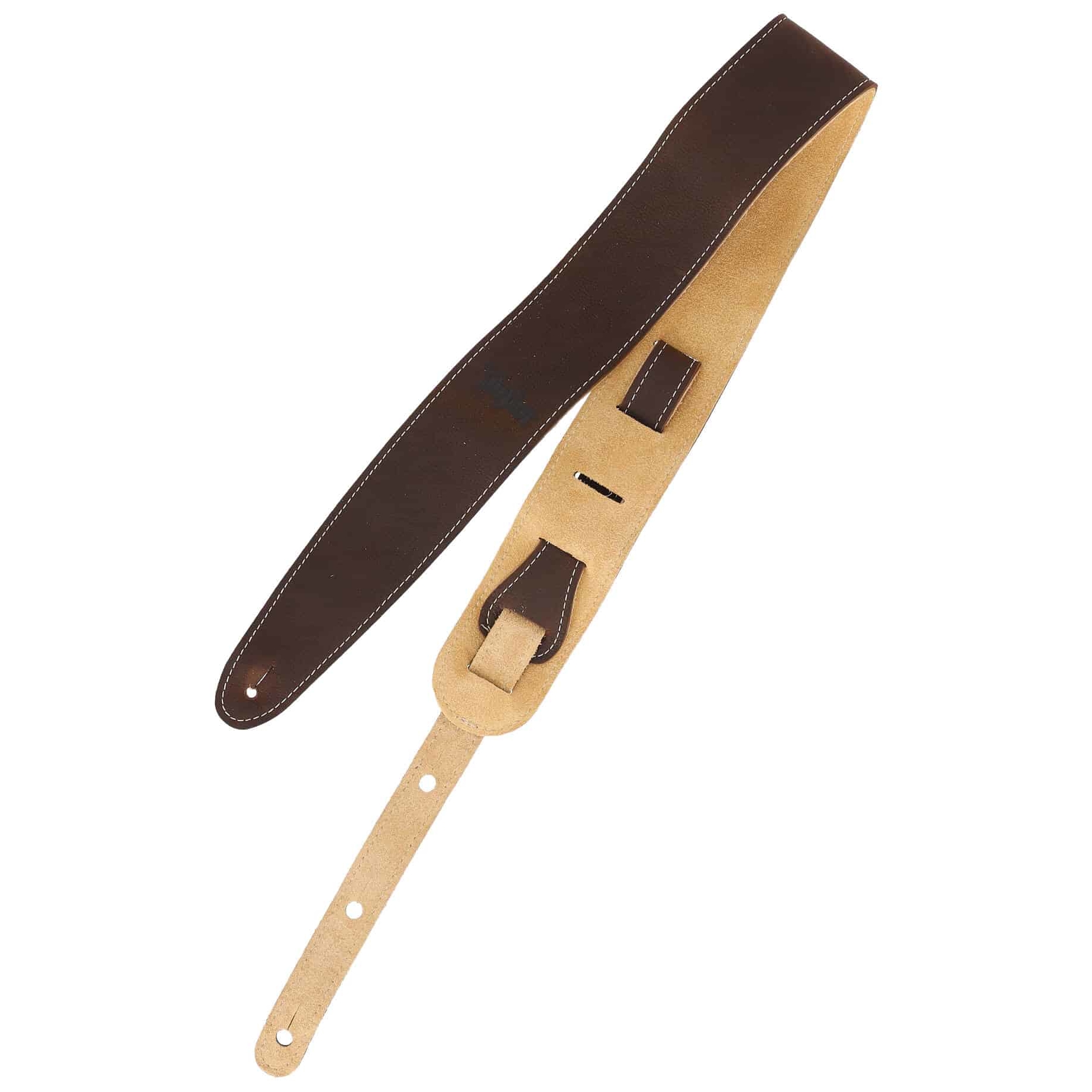Taylor - Taylor Strap Chocolate Brown Leather Suede Back