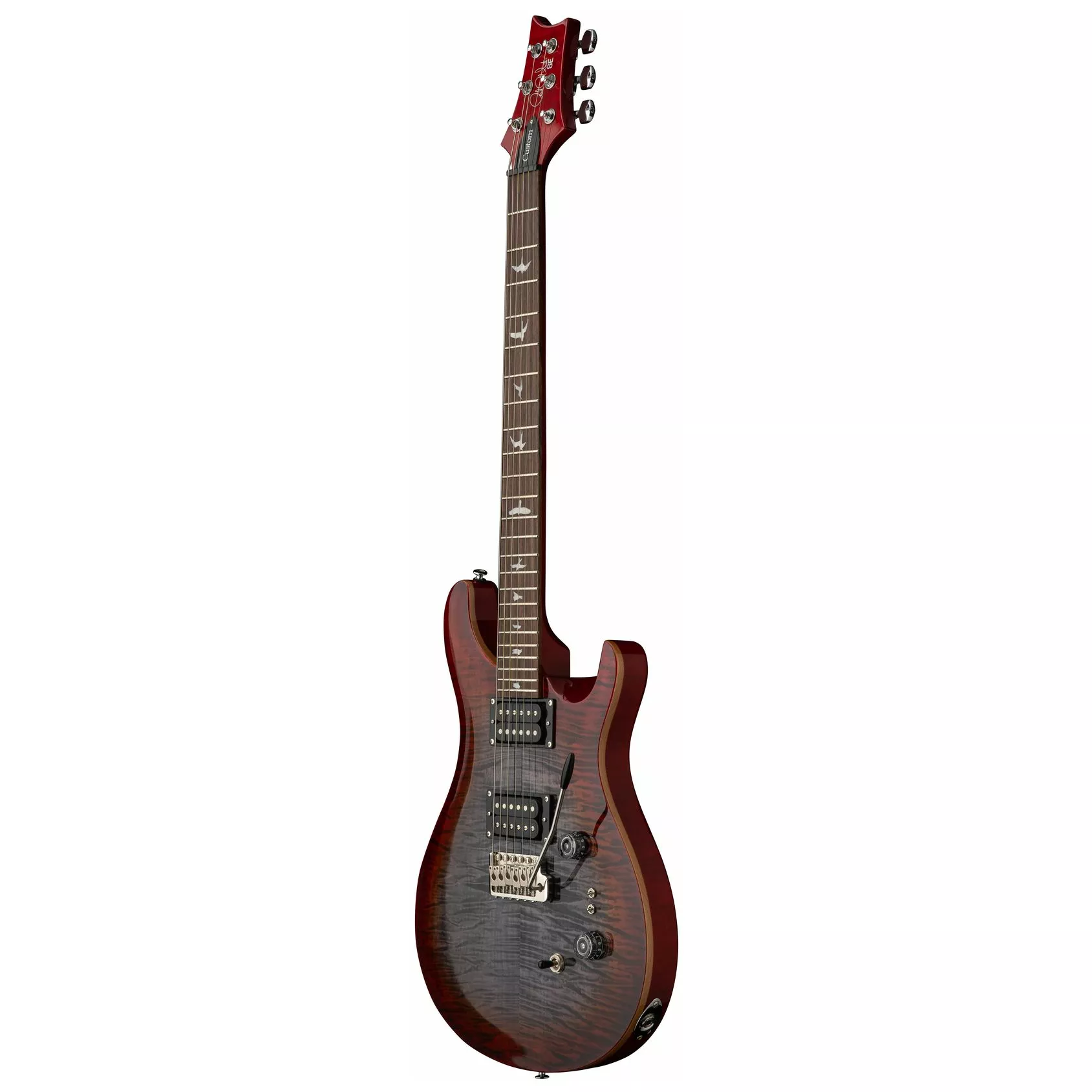 PRS SE Custom 24-08 Charcoal Cherry Burst 2