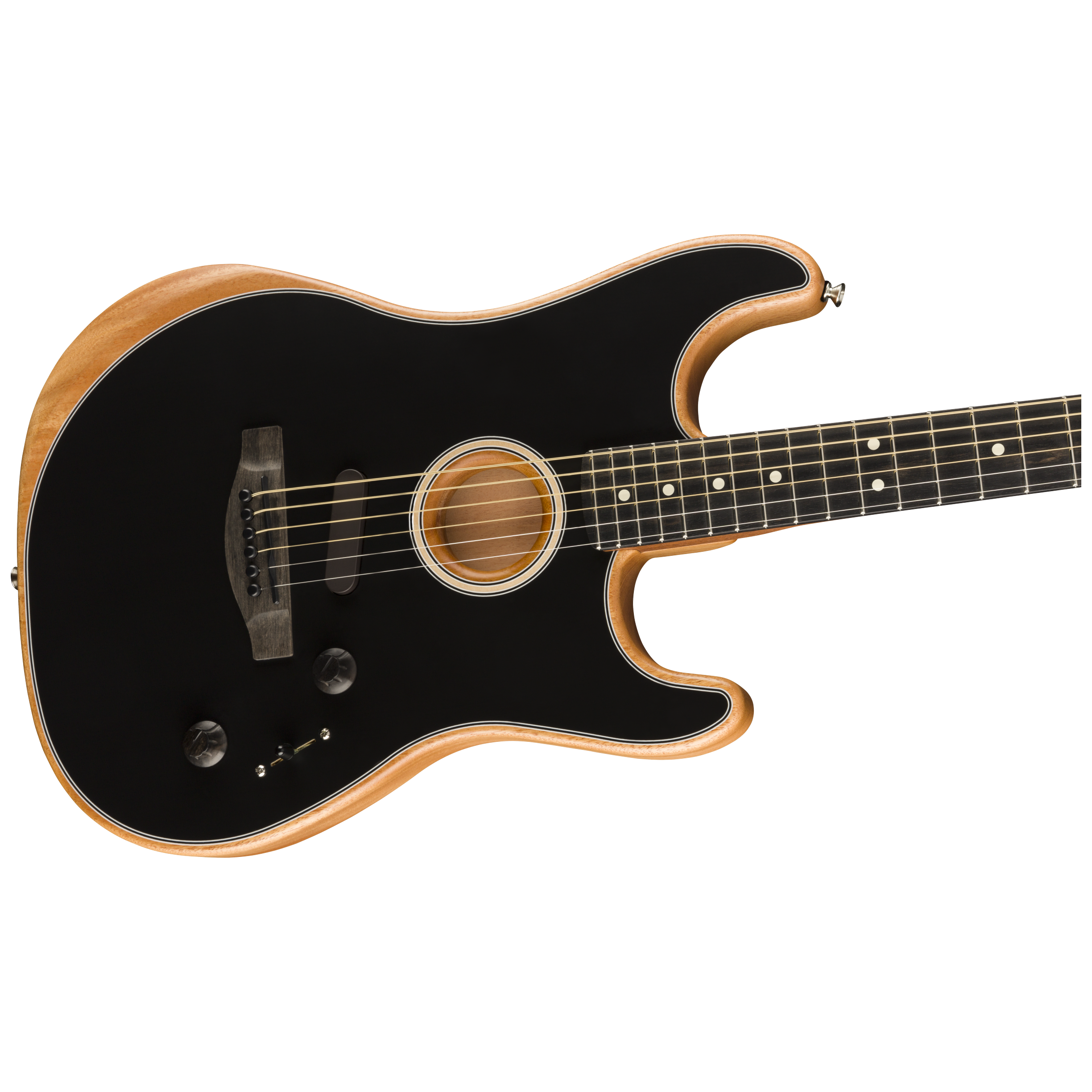 Fender Acoustasonic Stratocaster Black 4