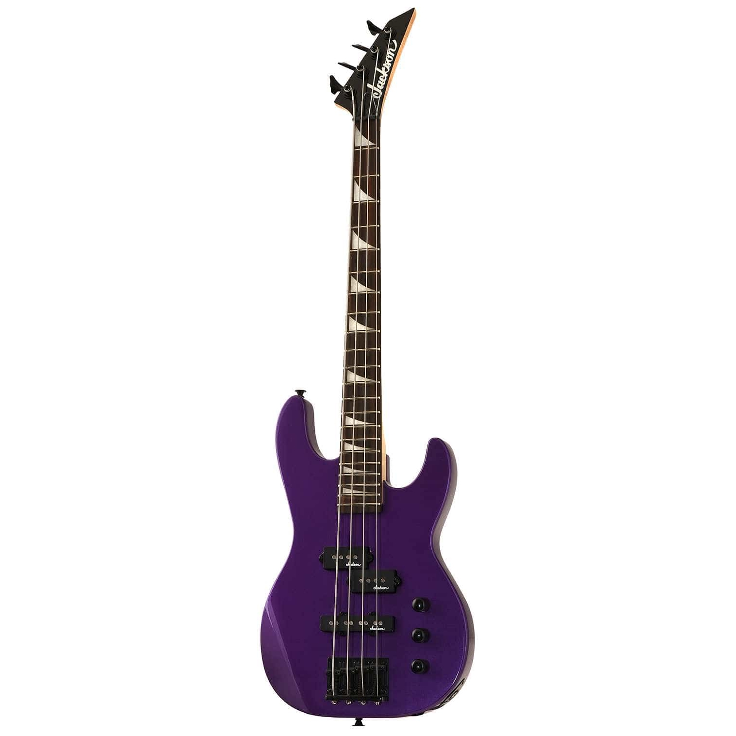 Jackson JS Series Concert Bass Minion JS1X Pavo Purple