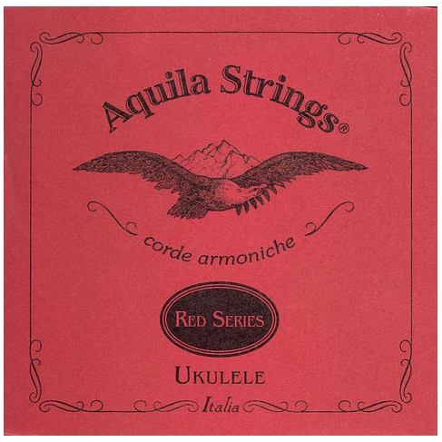 Aquila Corde Armoniche Ukulelen Strings - 88U - Red Series Tenor Set