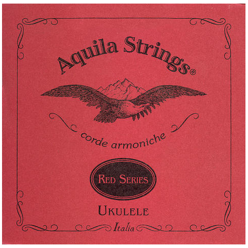 Aquila Corde Armoniche - Aquila Corde Armoniche Ukulelen Strings - 88U - Red Series Tenor Set