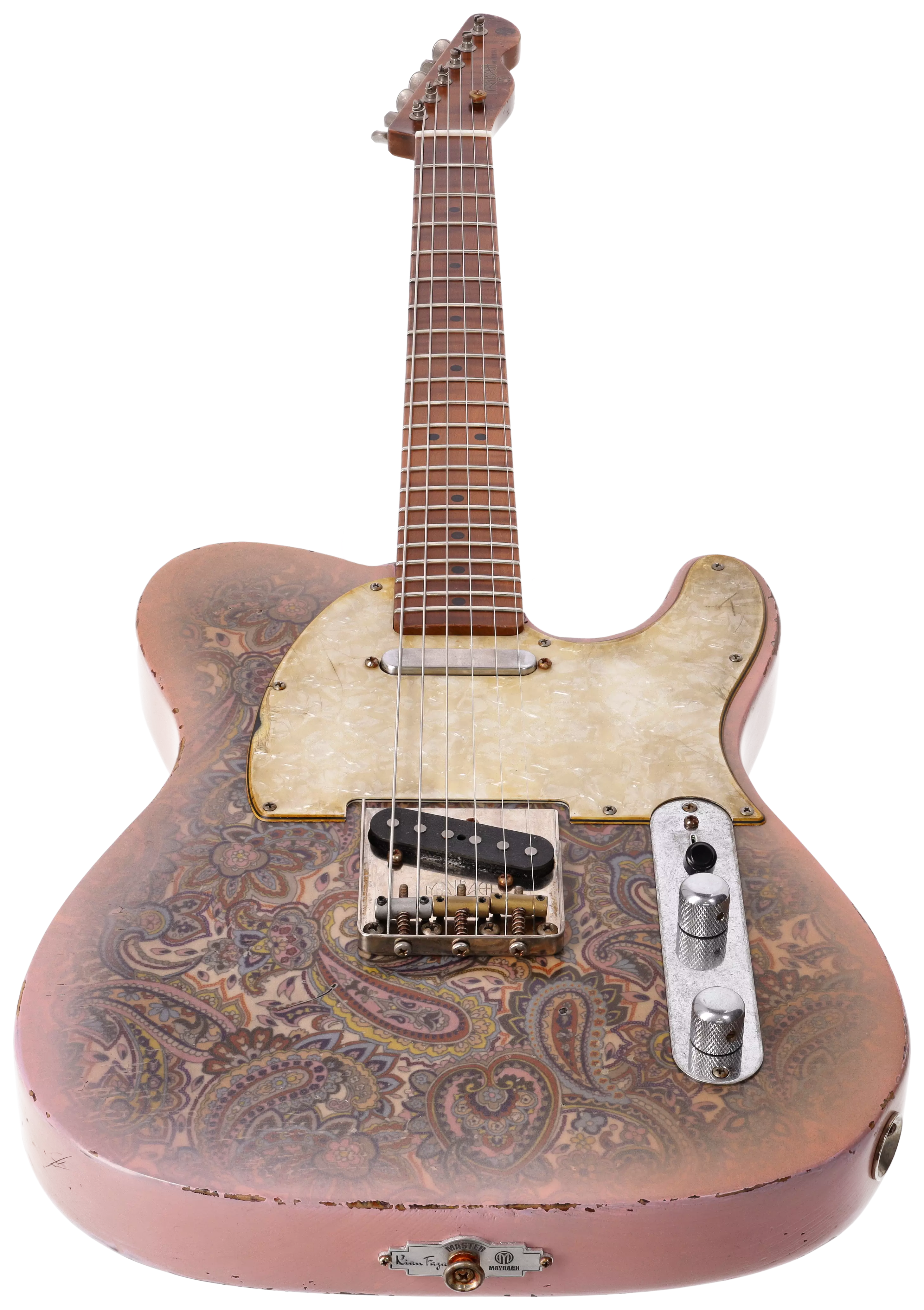 Maybach Texonian T54 Masterbuilt Aged Shell Pink Paisley 3