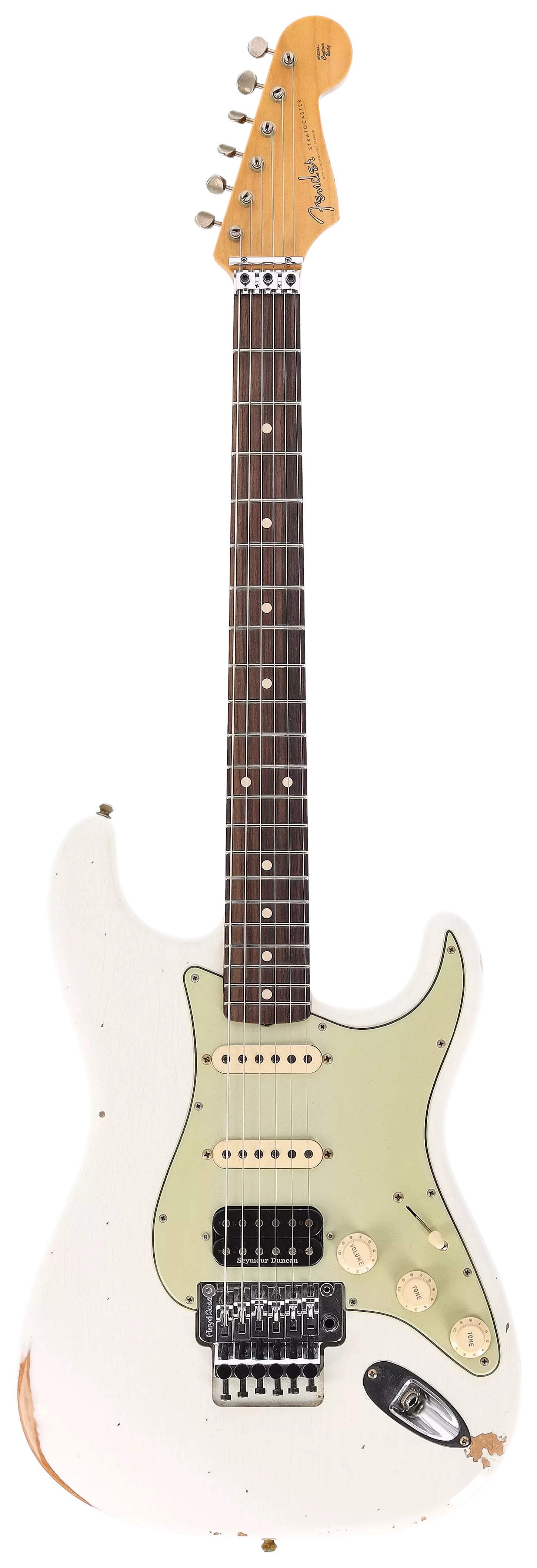 Fender Custom Shop 1960 Stratocaster Relic RW HSS FR OLW #R145267