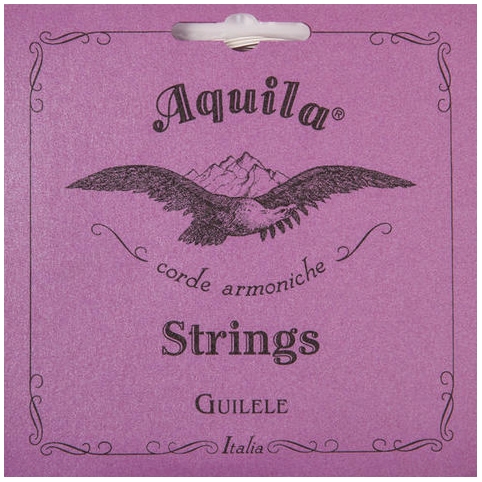 Aquila Corde Armoniche - Aquila Corde Armoniche Guitarlele Strings - New Nylgut Guilele String Set, A-Tuning
