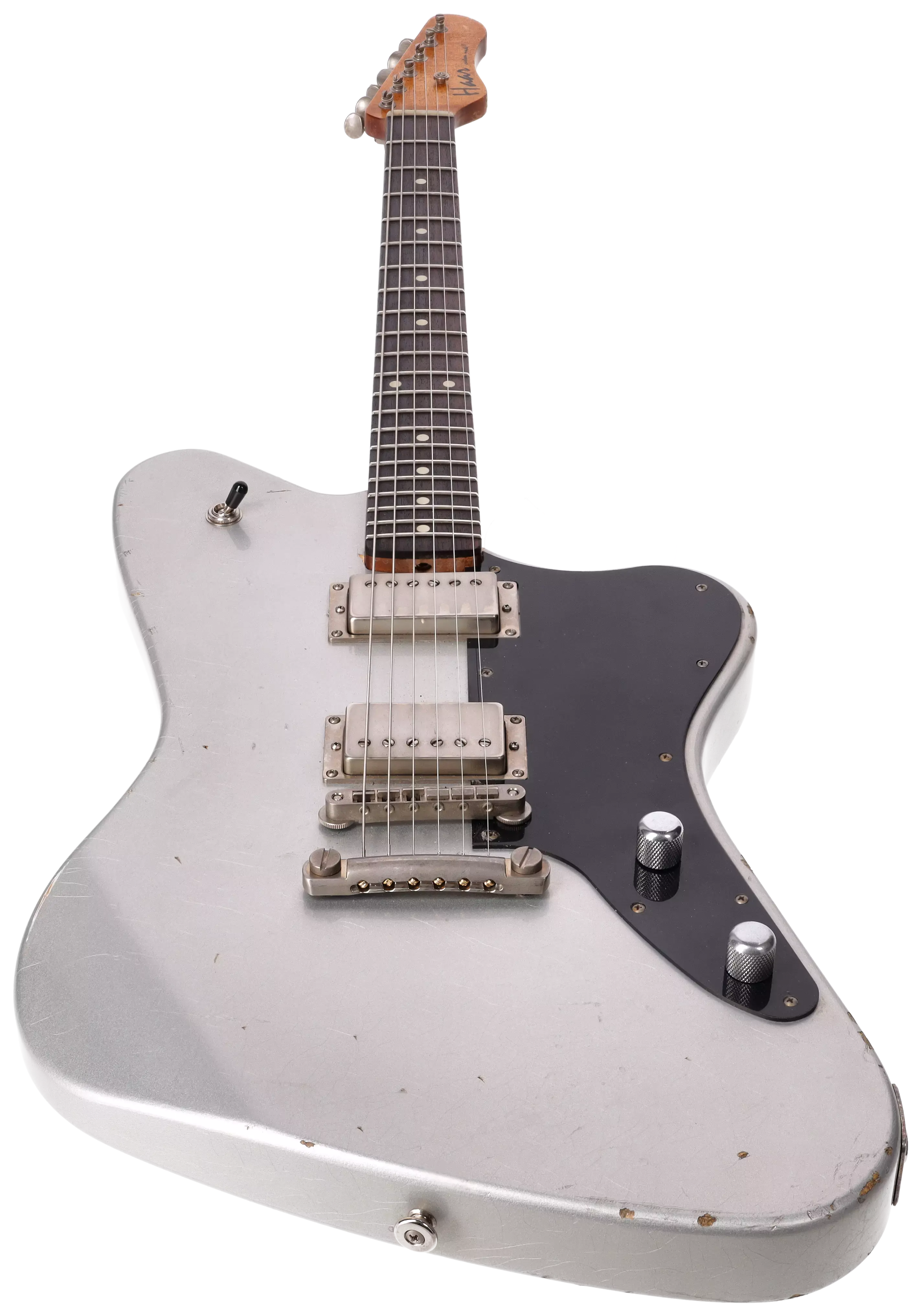 Haar Traditional FB Aged Korina Diamond Silver 3