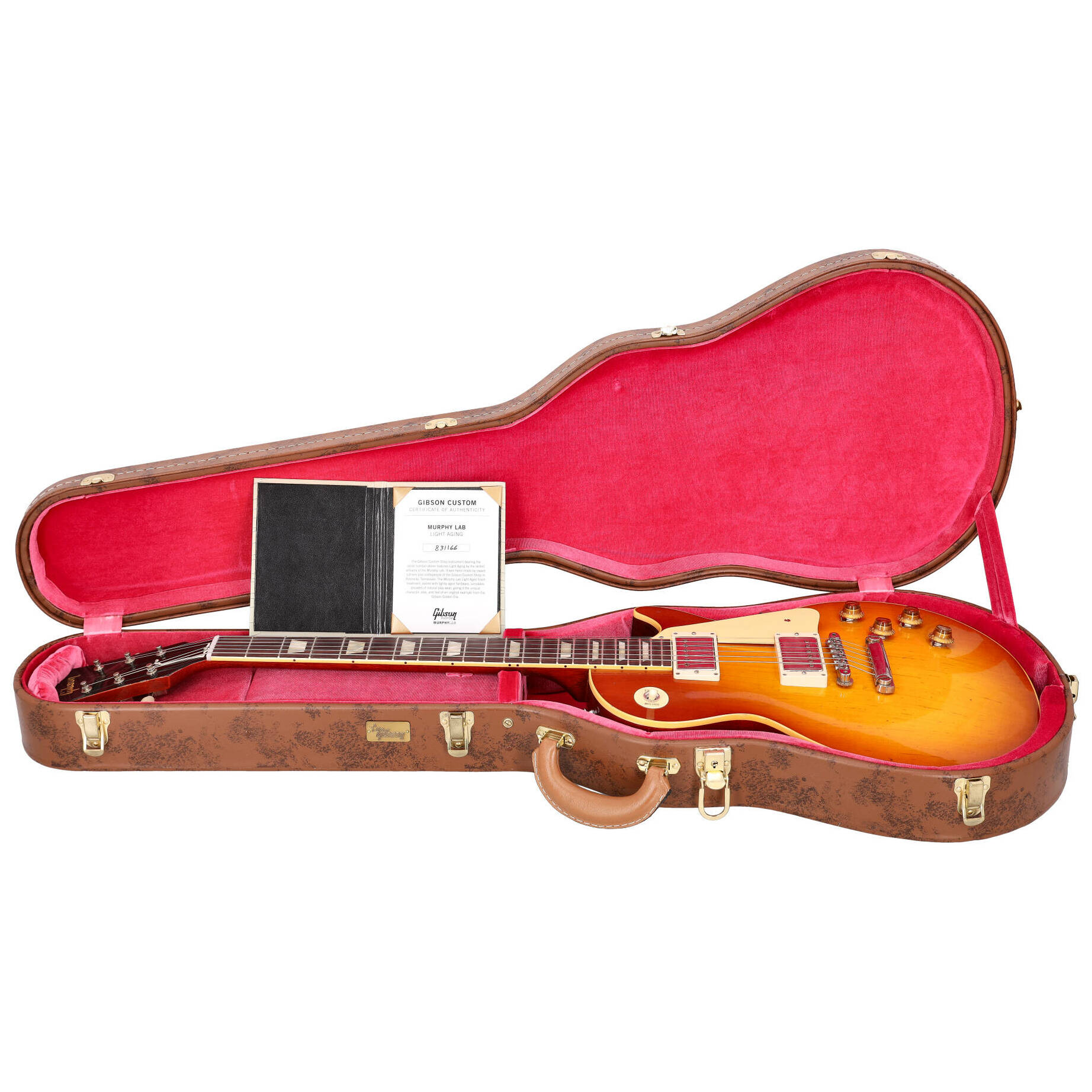 Gibson 1958 Les Paul Standard Iced Tea Burst Light Aged Murphy Lab Session Select #1 20