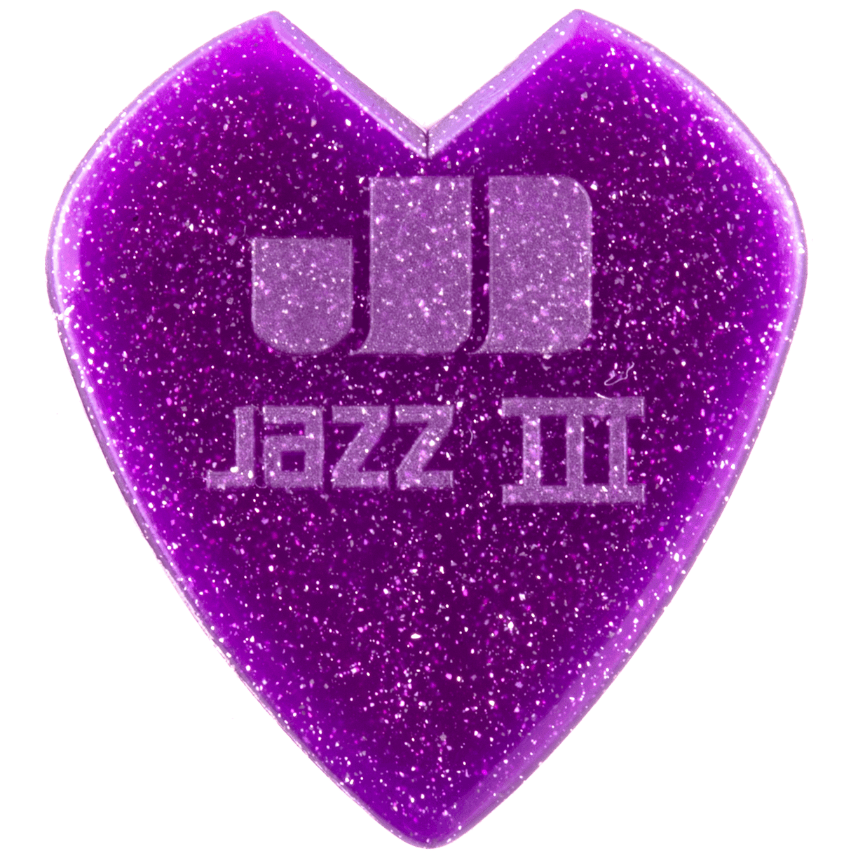 Dunlop Kirk Hammett Jazz III Purple Sparkle Player's Pack 6 Stück 3