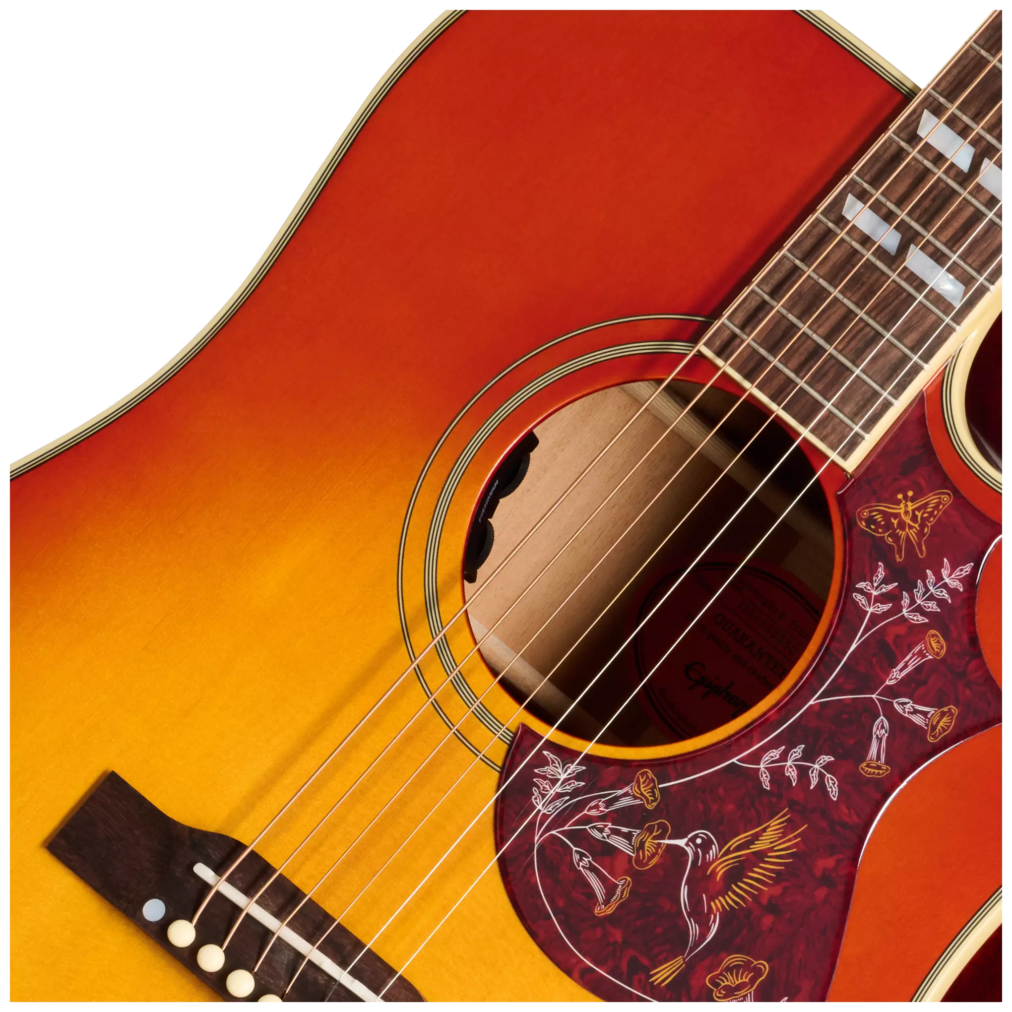 Epiphone Hummingbird Standard EC Cherry Sunburst 6
