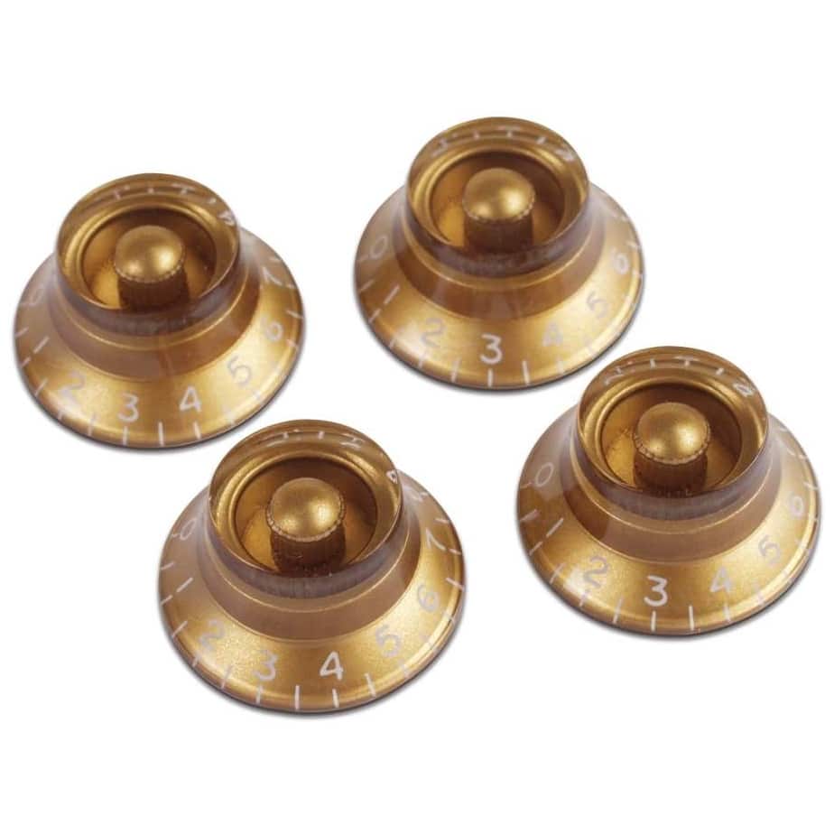 Gibson Top Hat Knobs Viererpack - Gold