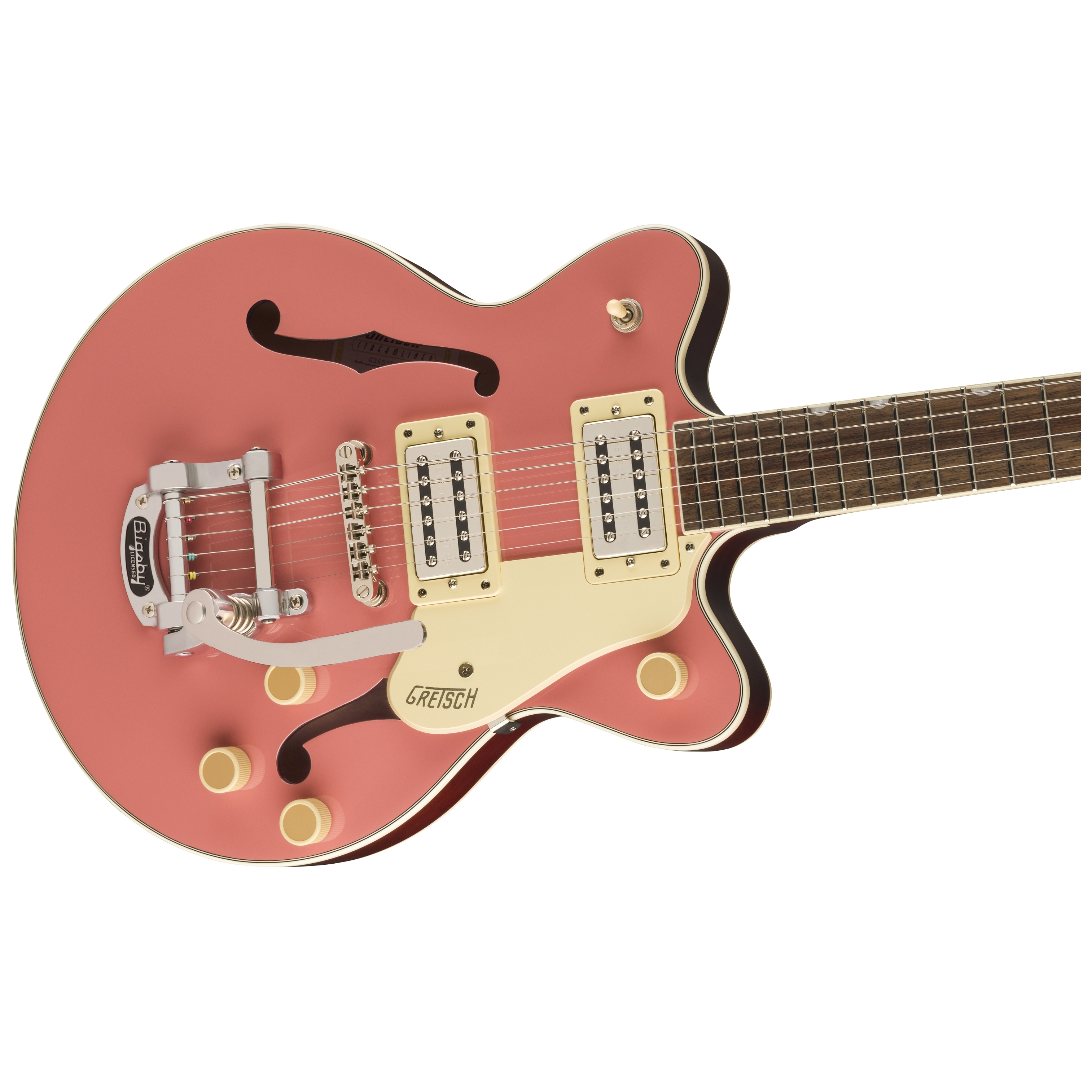 Gretsch G2655T Streamliner CBJR DC with Bigsby Coral 5