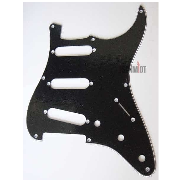 Fender - Fender Pickguard 57 Strat Black 3-Ply