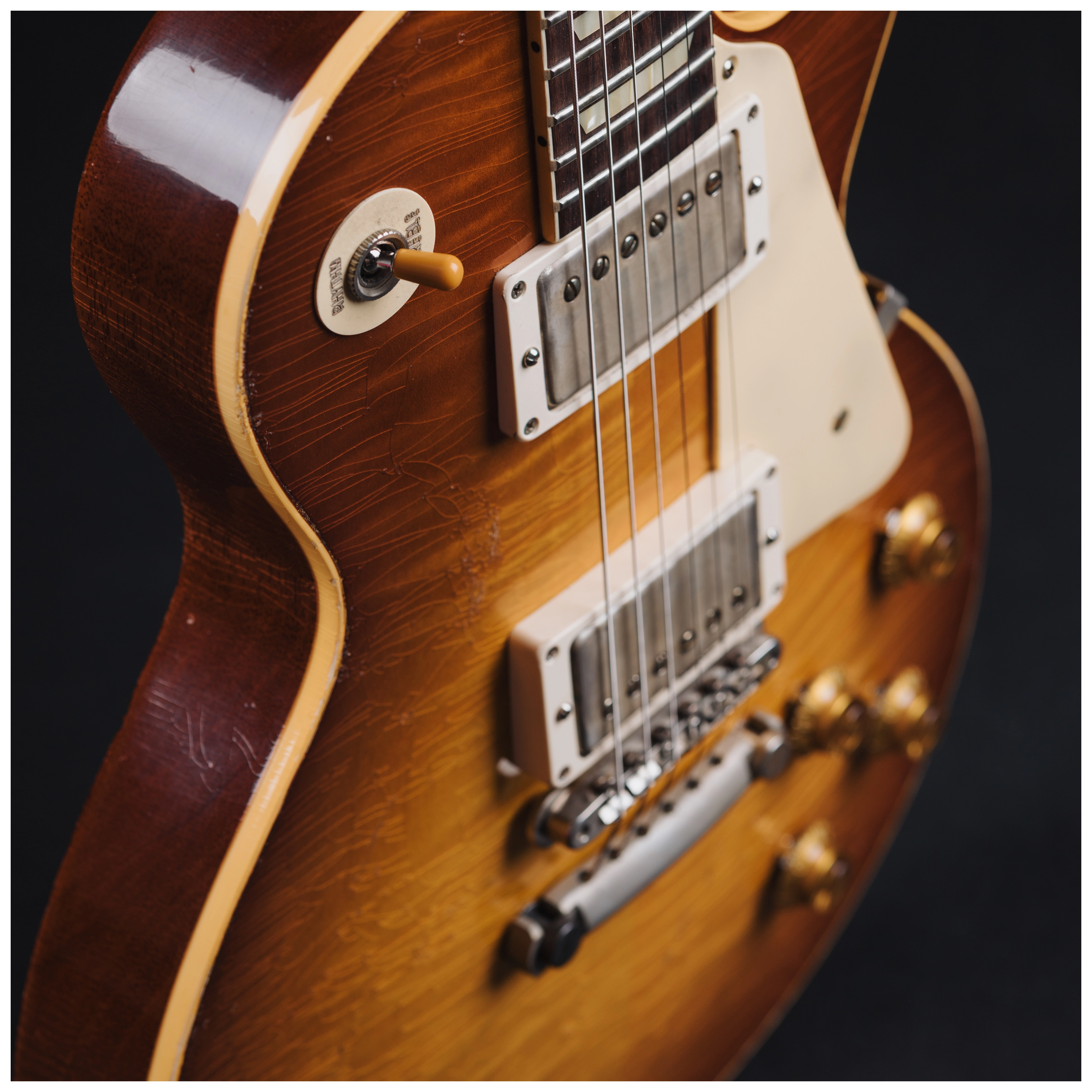 Gibson 1959 Les Paul Standard Reissue Heavy Aged Slow Iced Tea Fade Murphy Lab #943879 24