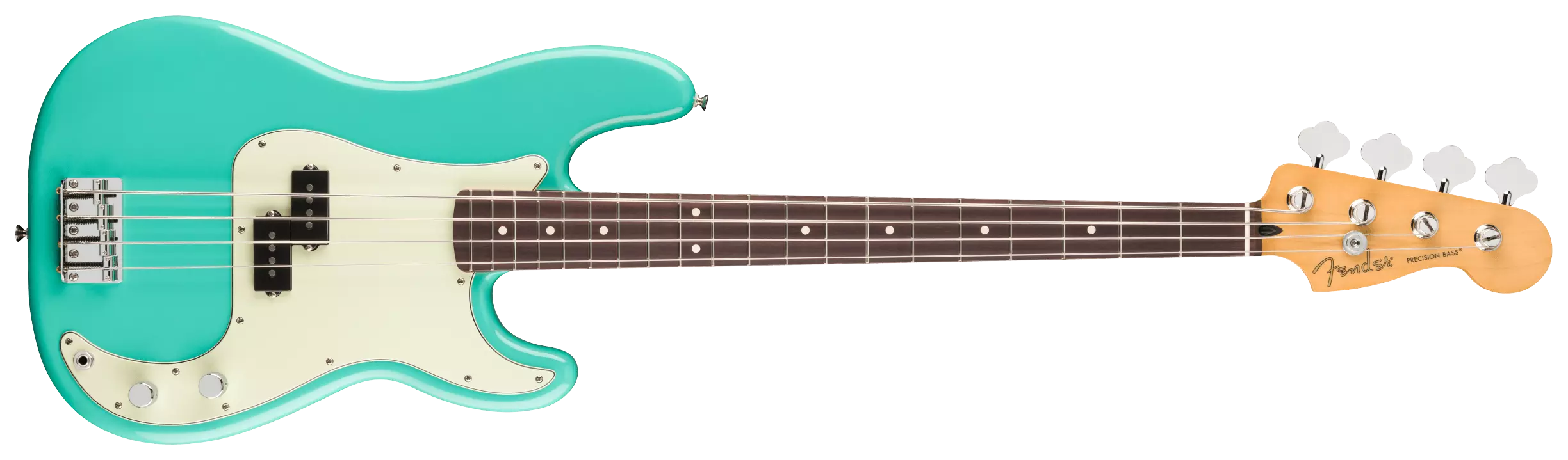 Fender 75th Anniversary Player II Precision Bass RW Seafoam Green 1