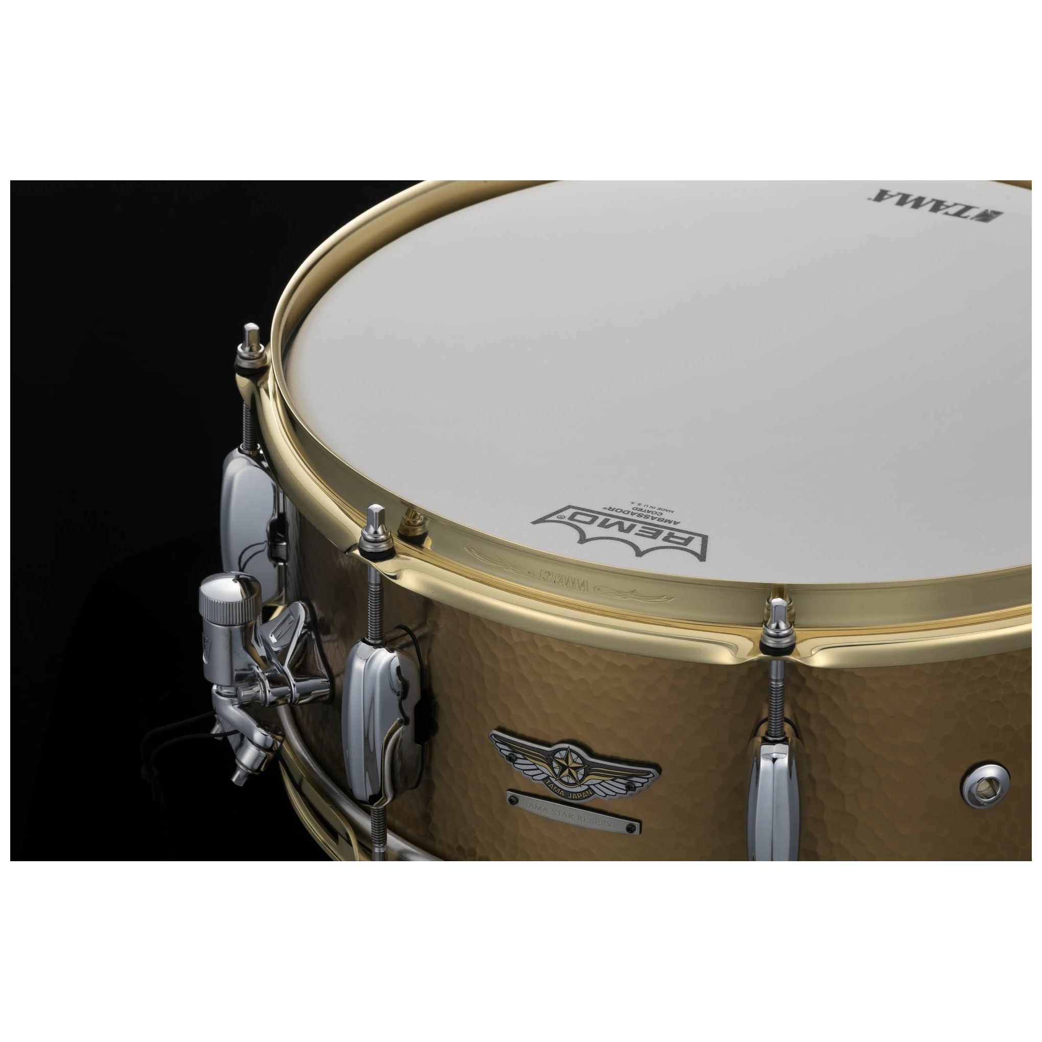 Tama - Tama TBRS1455H 14 x 5,5 SD - STAR Reserve Hand Hammered Brass - 5