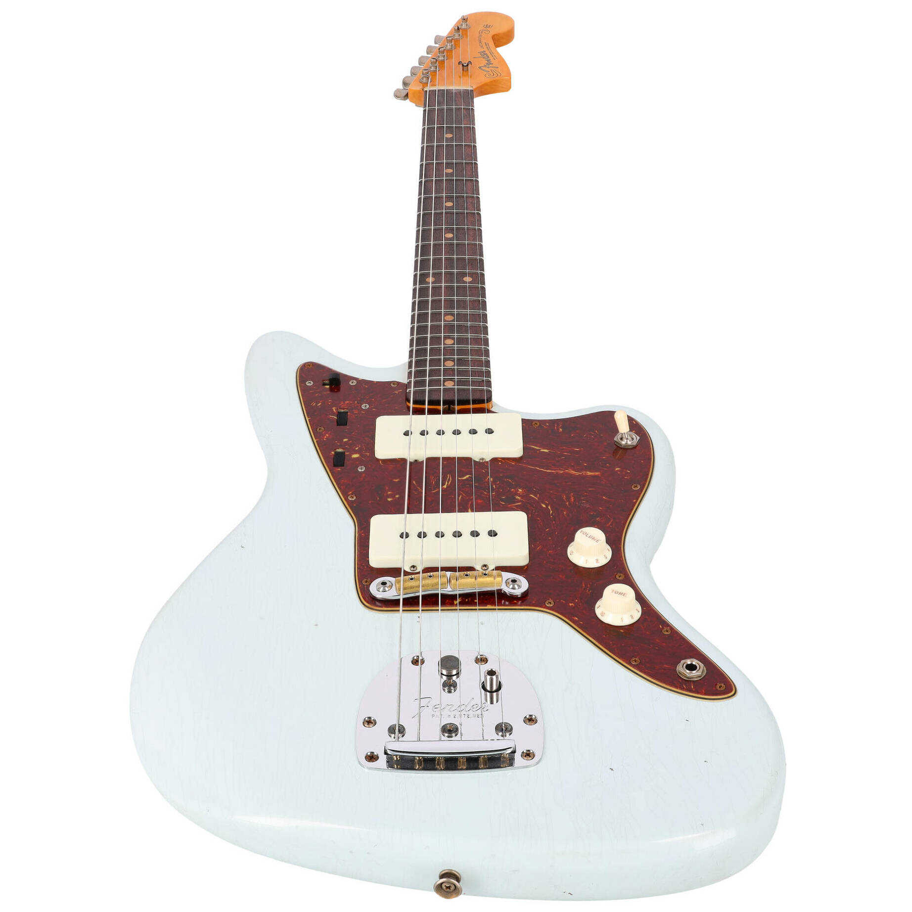 Fender Custom Shop 1962 Jazzmaster Journeyman Relic Super Faded Aged Sonic Blue 3