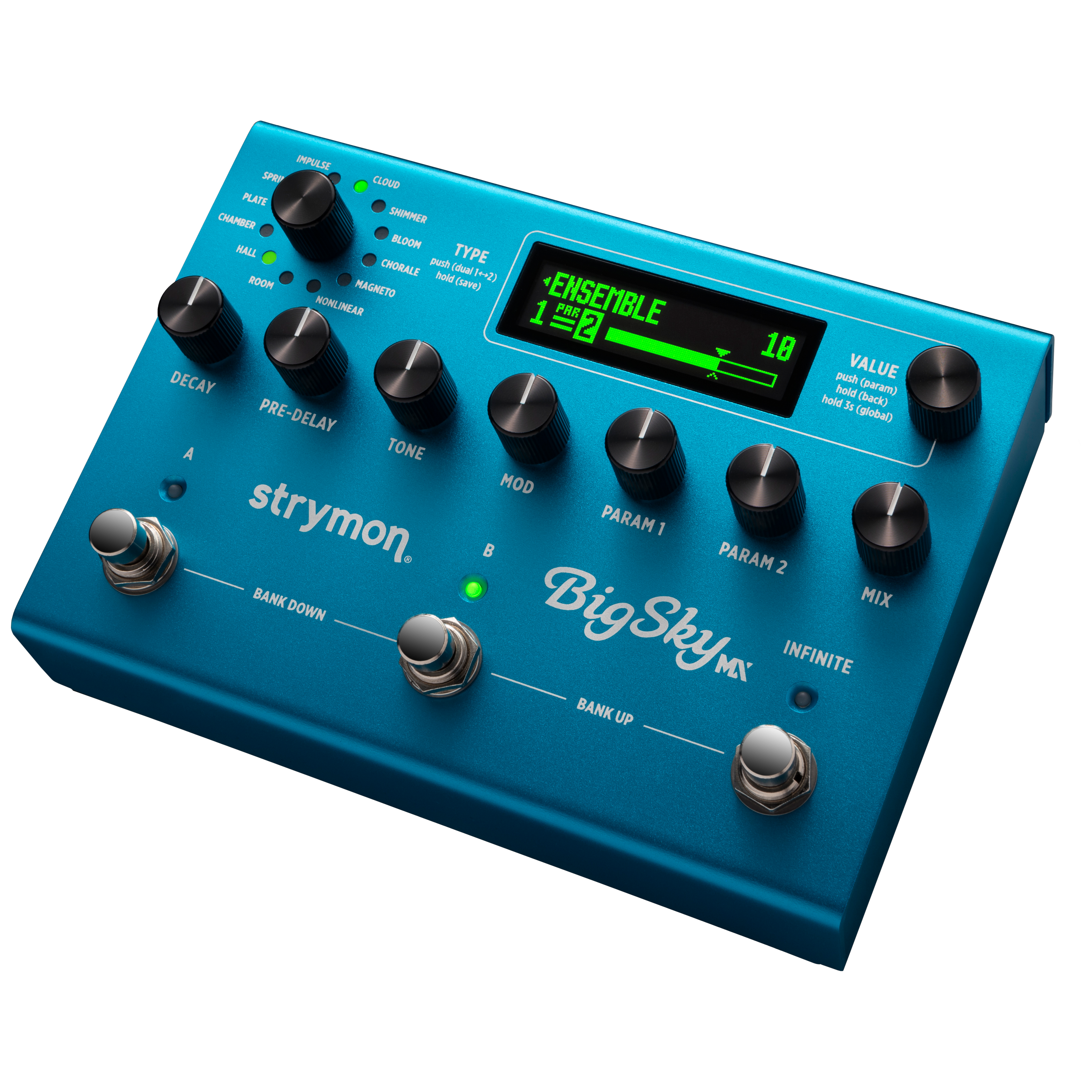 Strymon Big Sky MX Dual Engine Multi Reverb 1