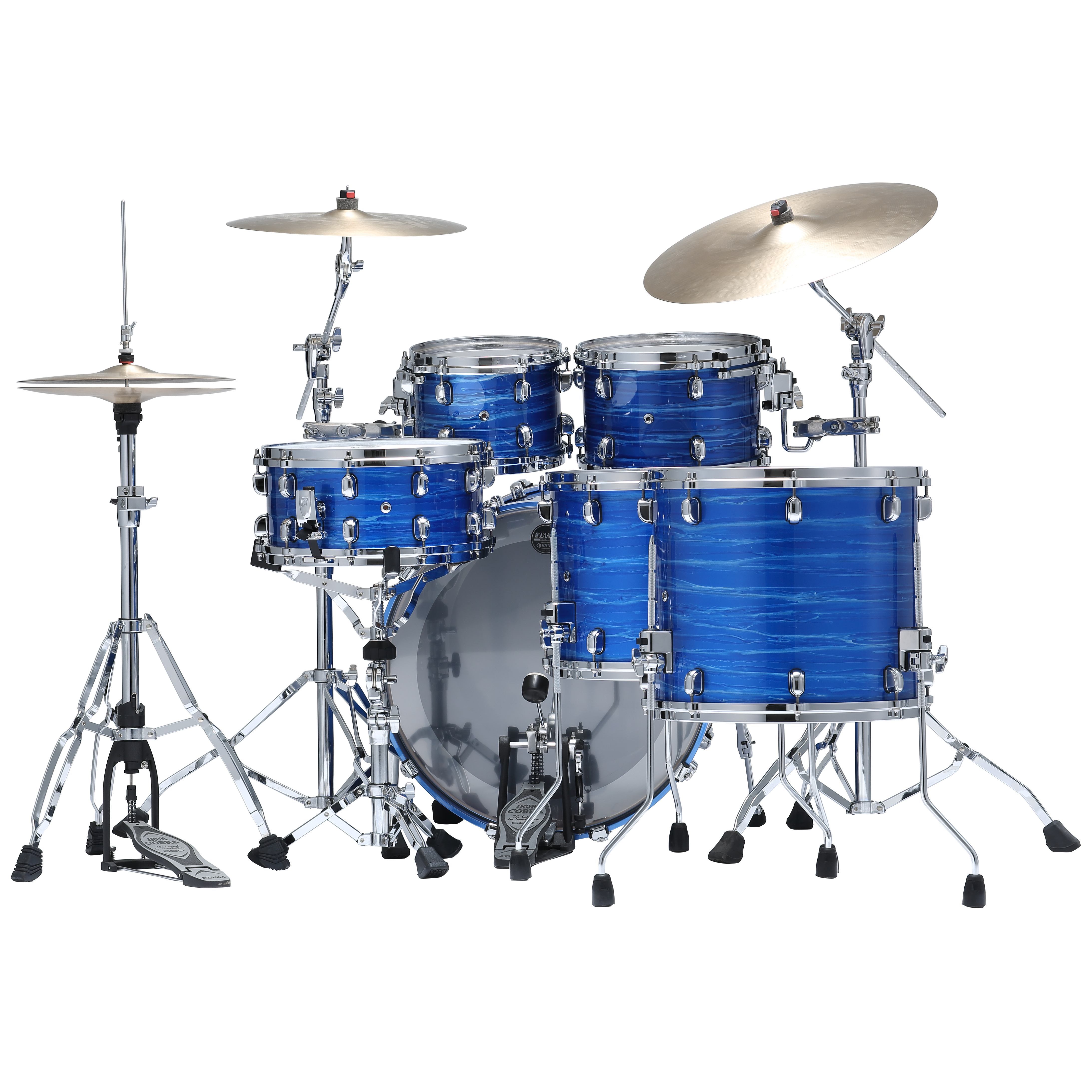 Tama WBS52RZS-LOR - Starclassic Walnut/Birch - Laquer Ocean Blue 2