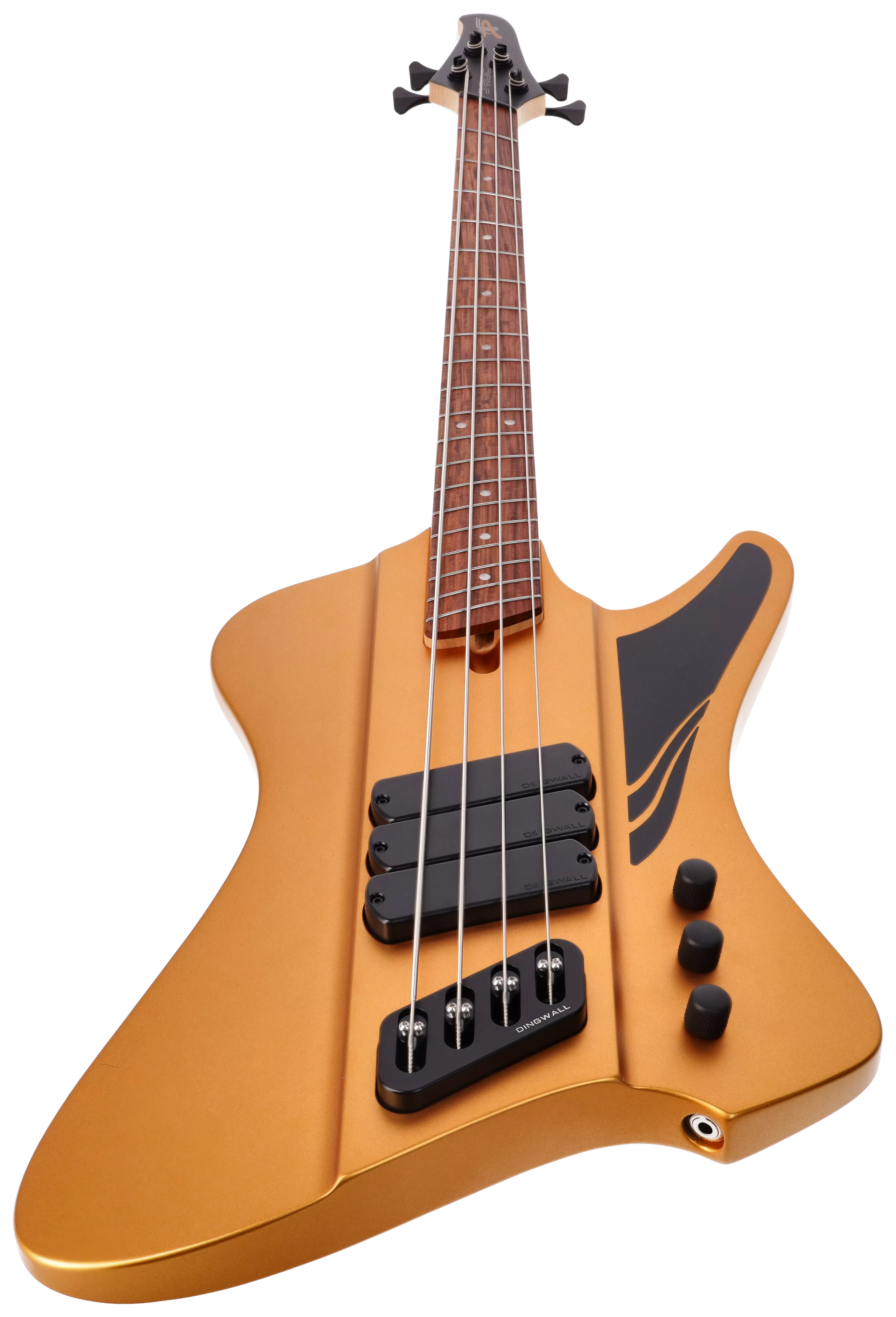 Dingwall LTD D-Roc 4-String Ducati Gold Matte 3