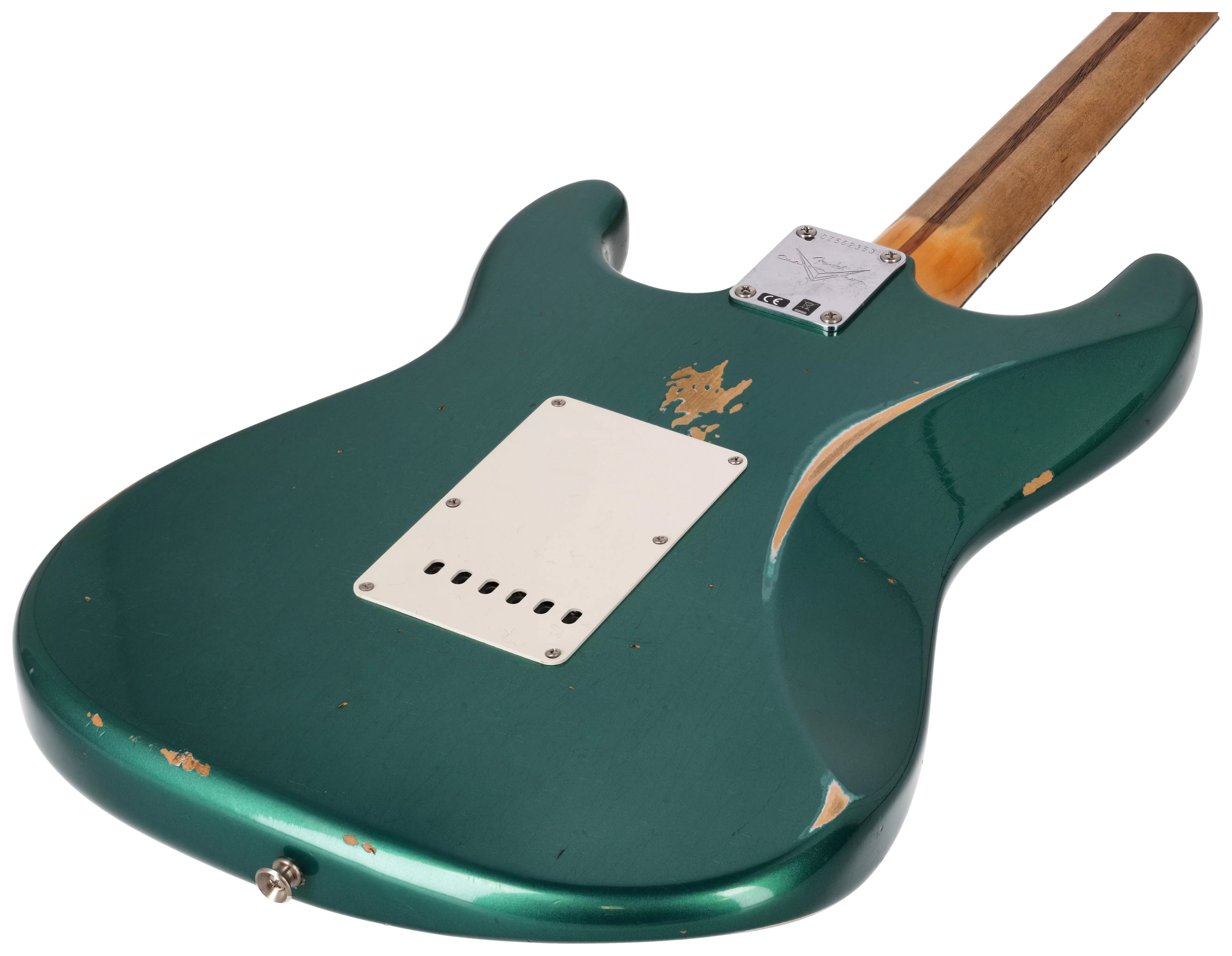 Fender Custom Shop 1963 Stratocaster Relic Aged British Racing Green Metallic #2 1
