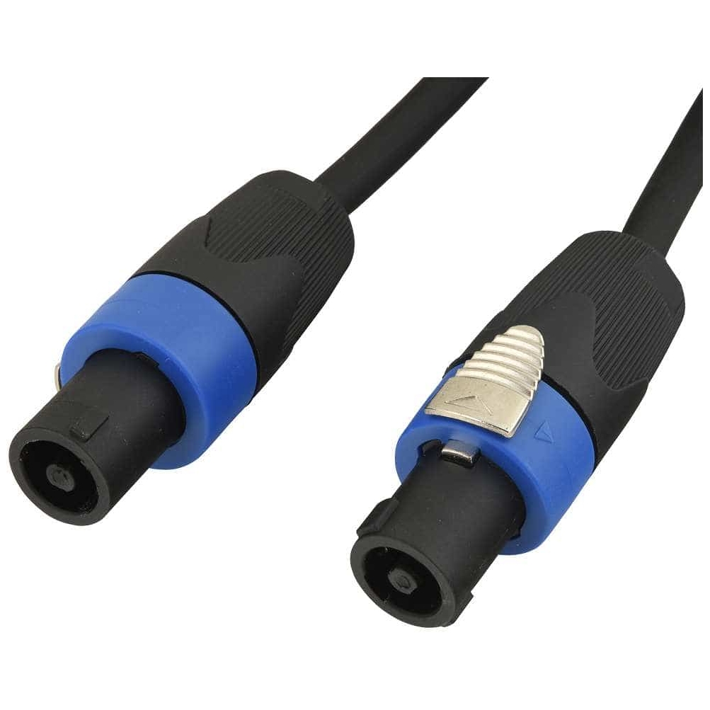 Klang - Klang Lautsprecherkabel, 1 Meter mit Lautsprecher Steckverbinder, 2x 2,5 - 1