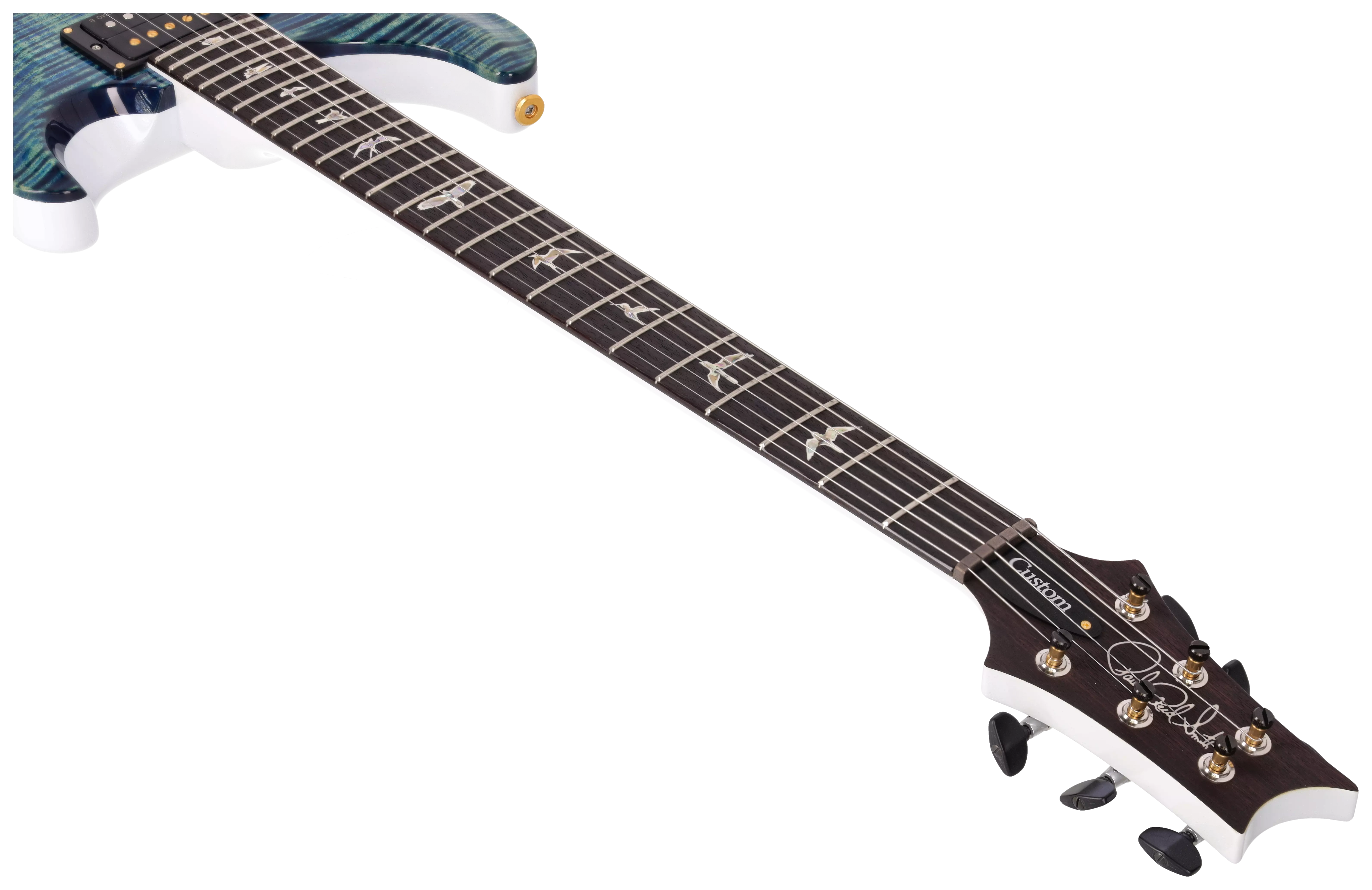 PRS Custom 24 River Blue Pearl 10 Top #1 13