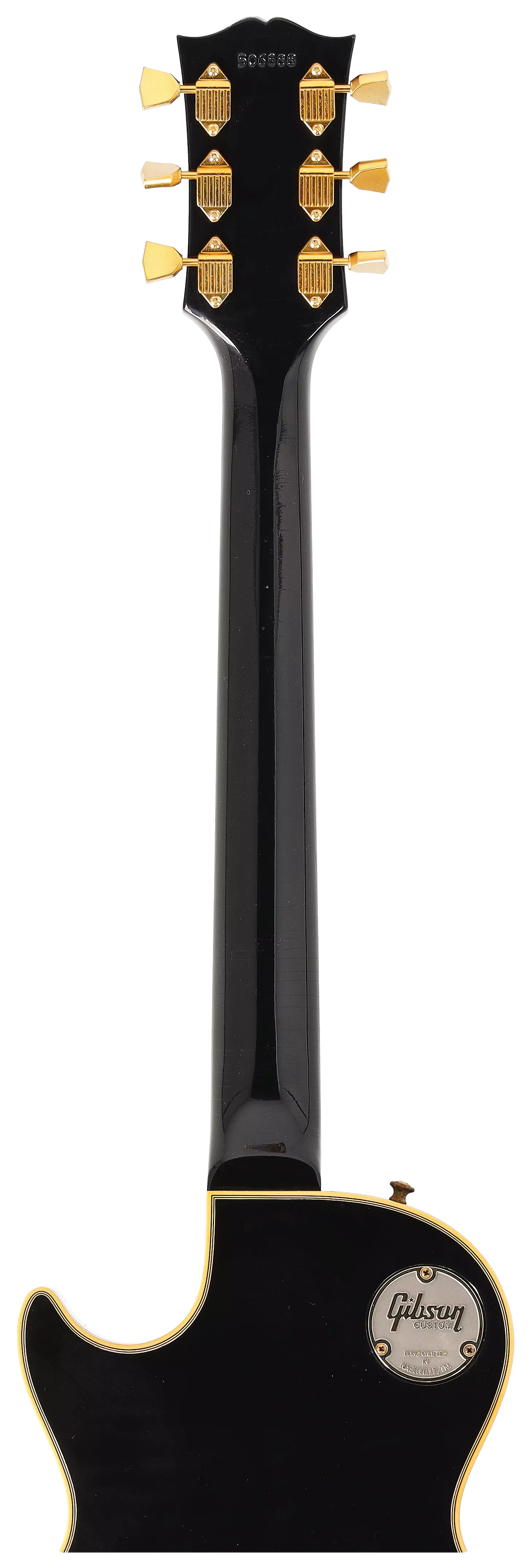 Gibson 1968 Les Paul Custom Reissue Ultra Light Aged Ebony Murphy Lab #6 10