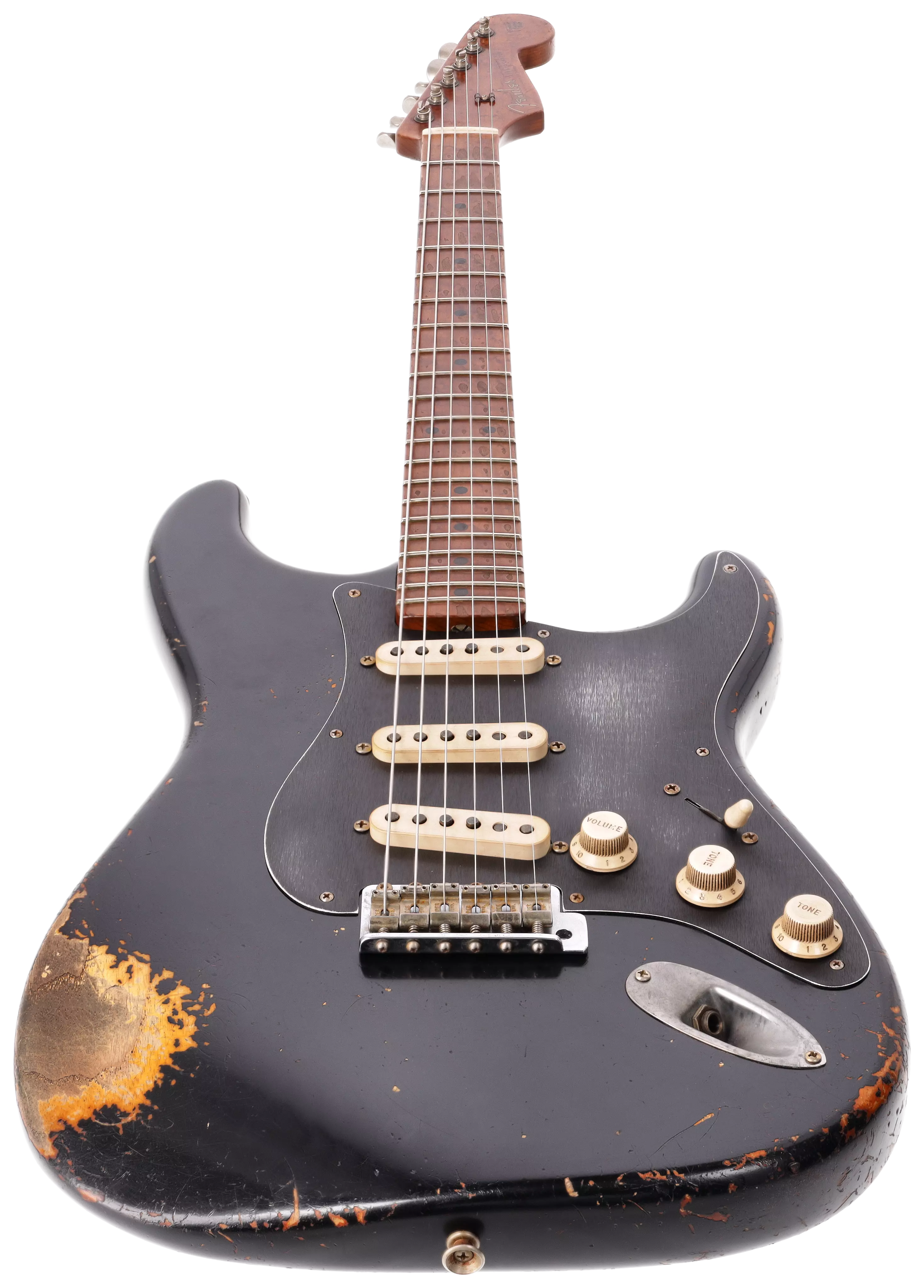 Fender Custom Shop 50´s Stratocaster HVYREL BLK over VB MBAH #1 3