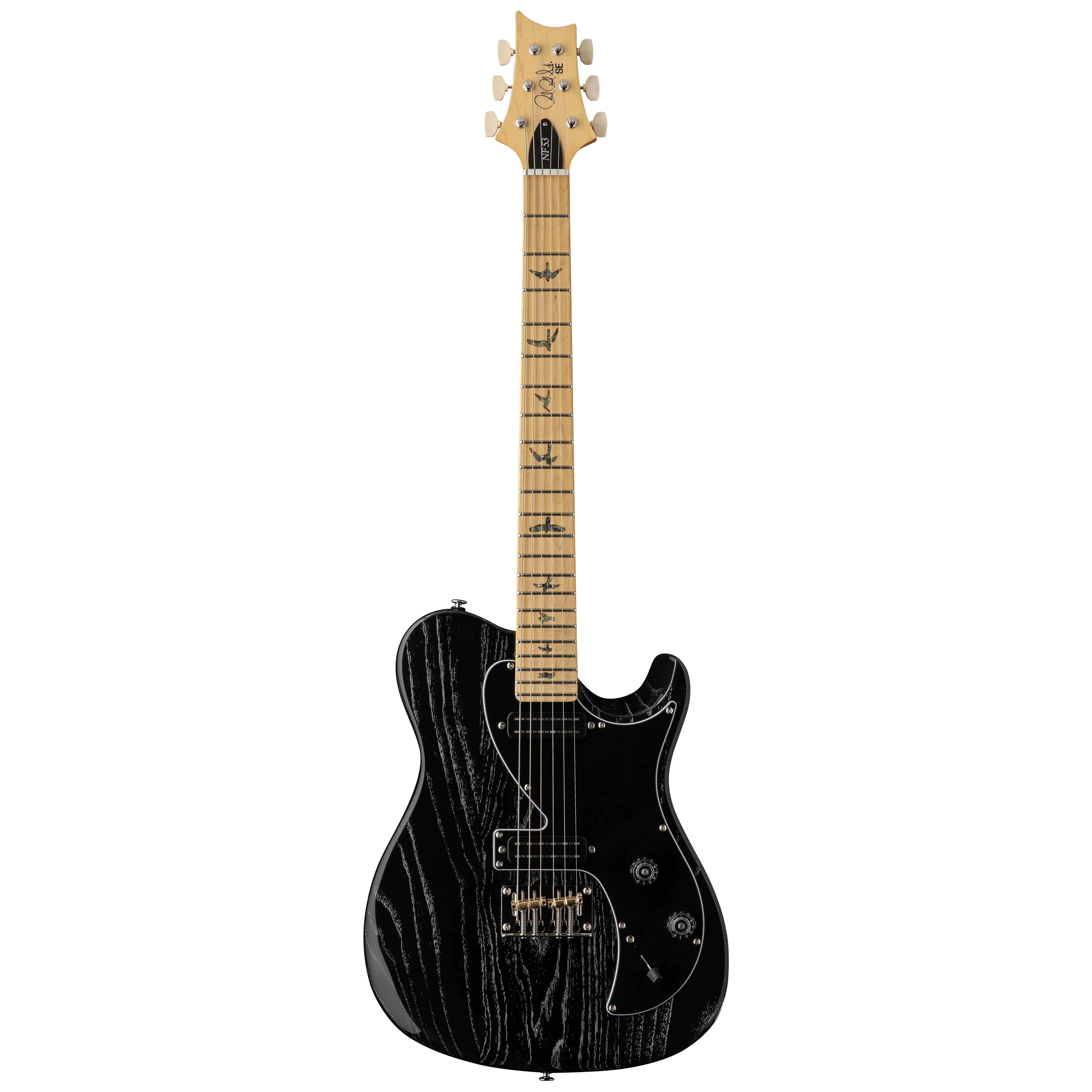 PRS SE NF53 Black Doghair