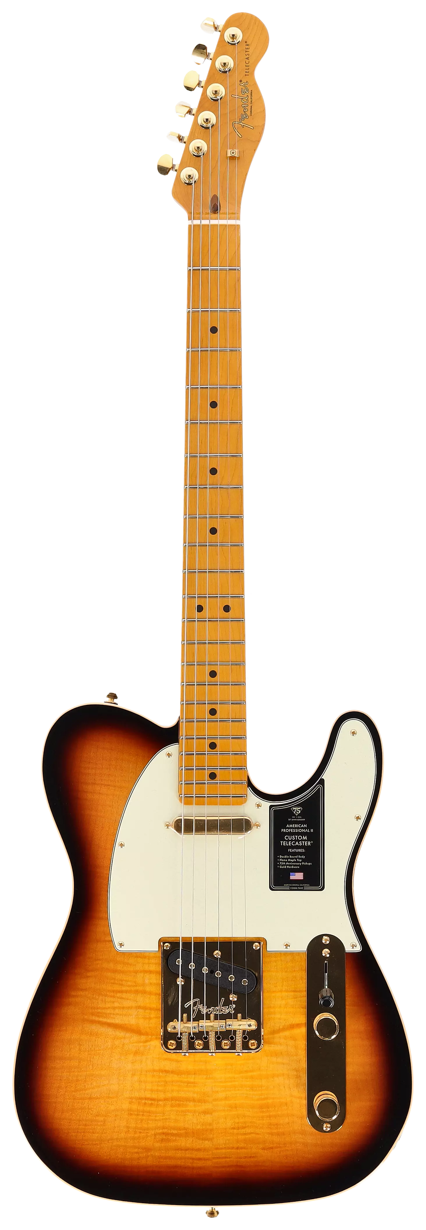 Fender 75th Anniversary American Pro II Custom Telecaster MN 3TS