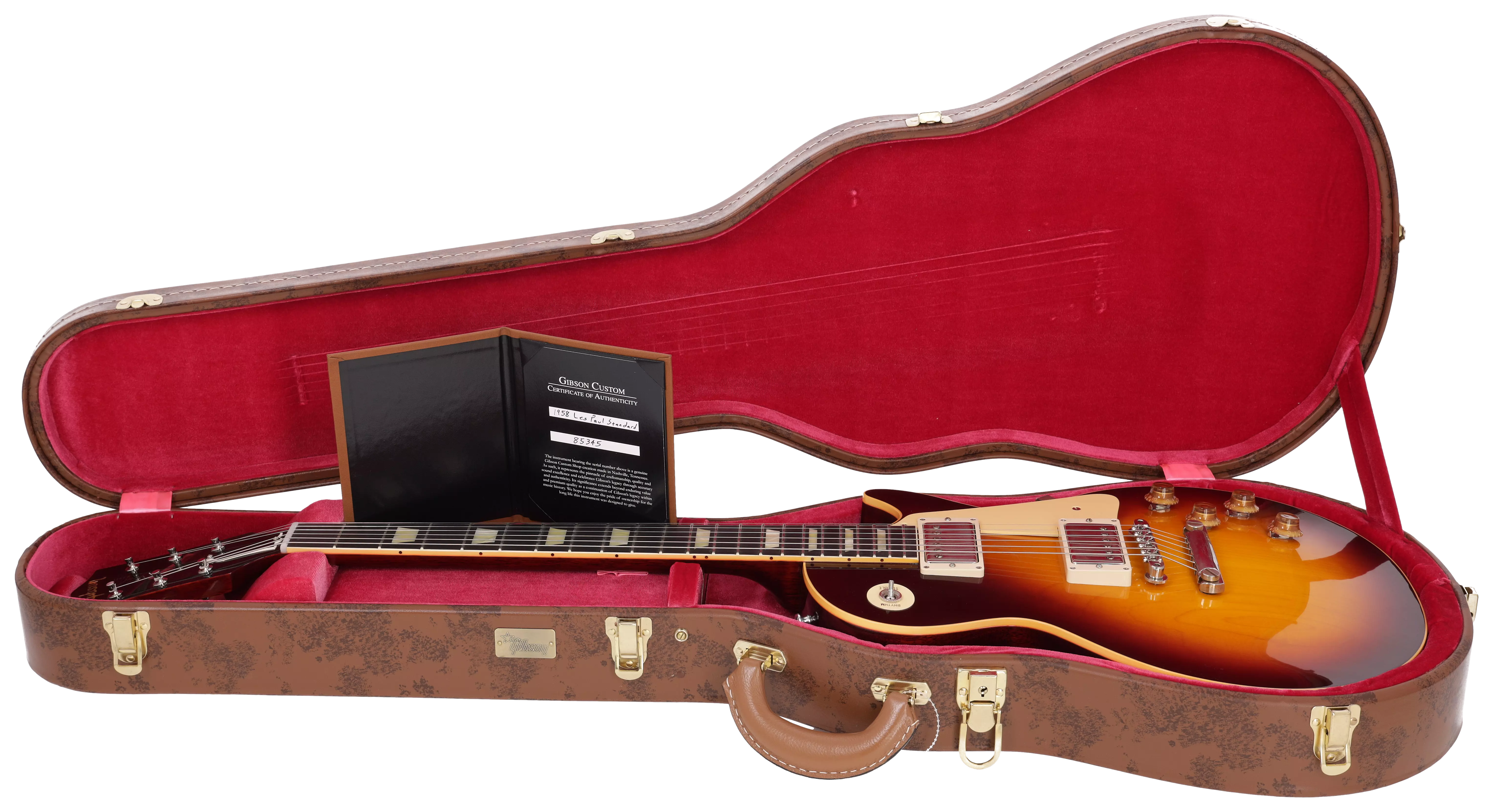 Gibson Les Paul Standard 1958 Reissue VOS Bourbon Burst #3 17
