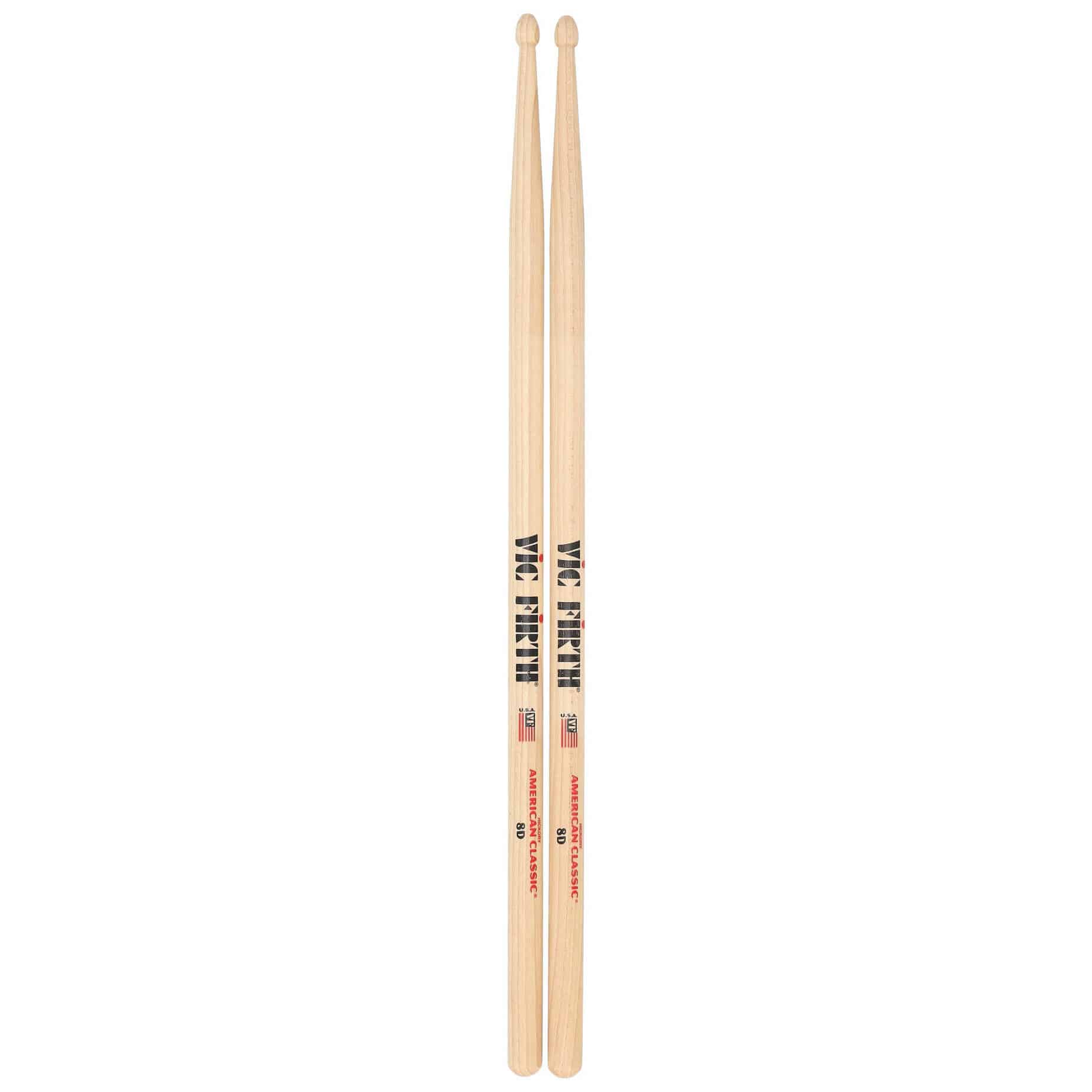 Vic Firth 8D - American Classic  - Hickory - Wood Tip
