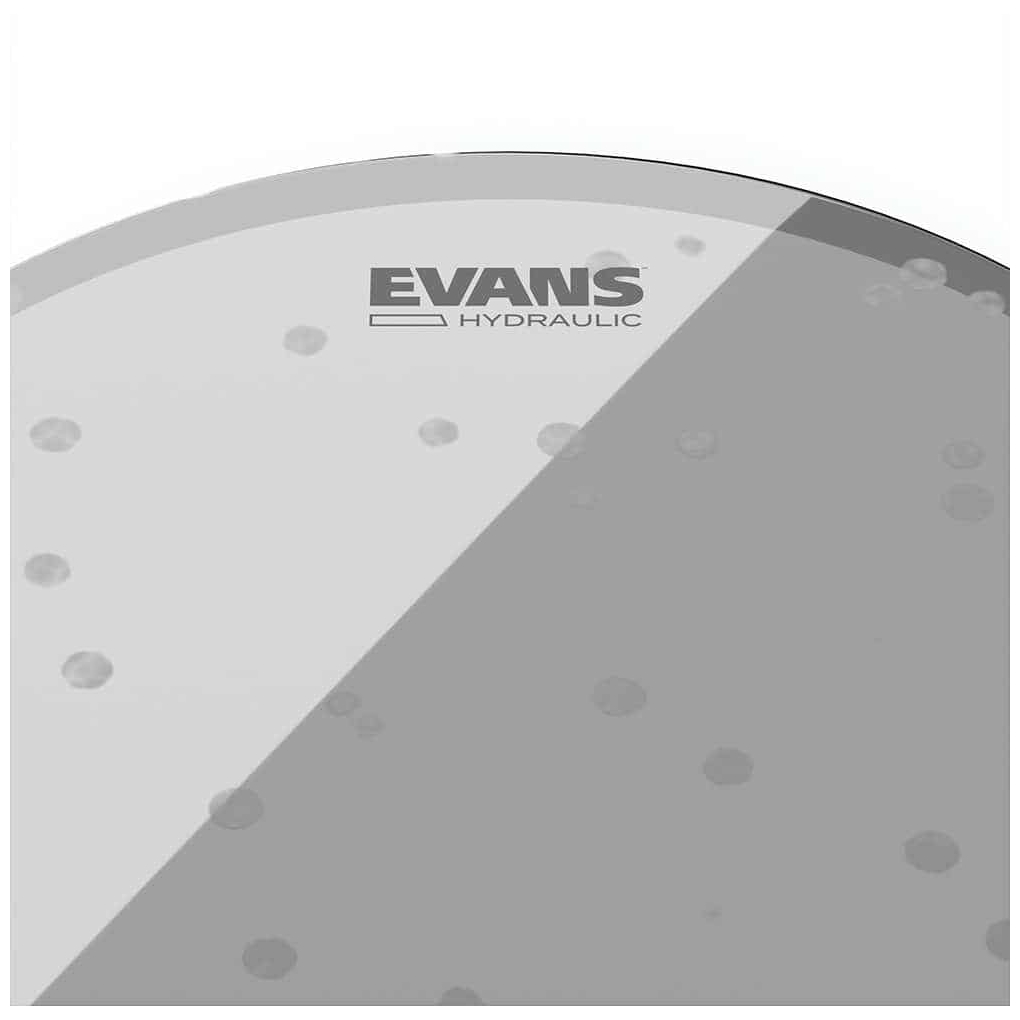 Evans TT12HG - Hydraulic Glass Tom Fell - 12 Zoll - Clear