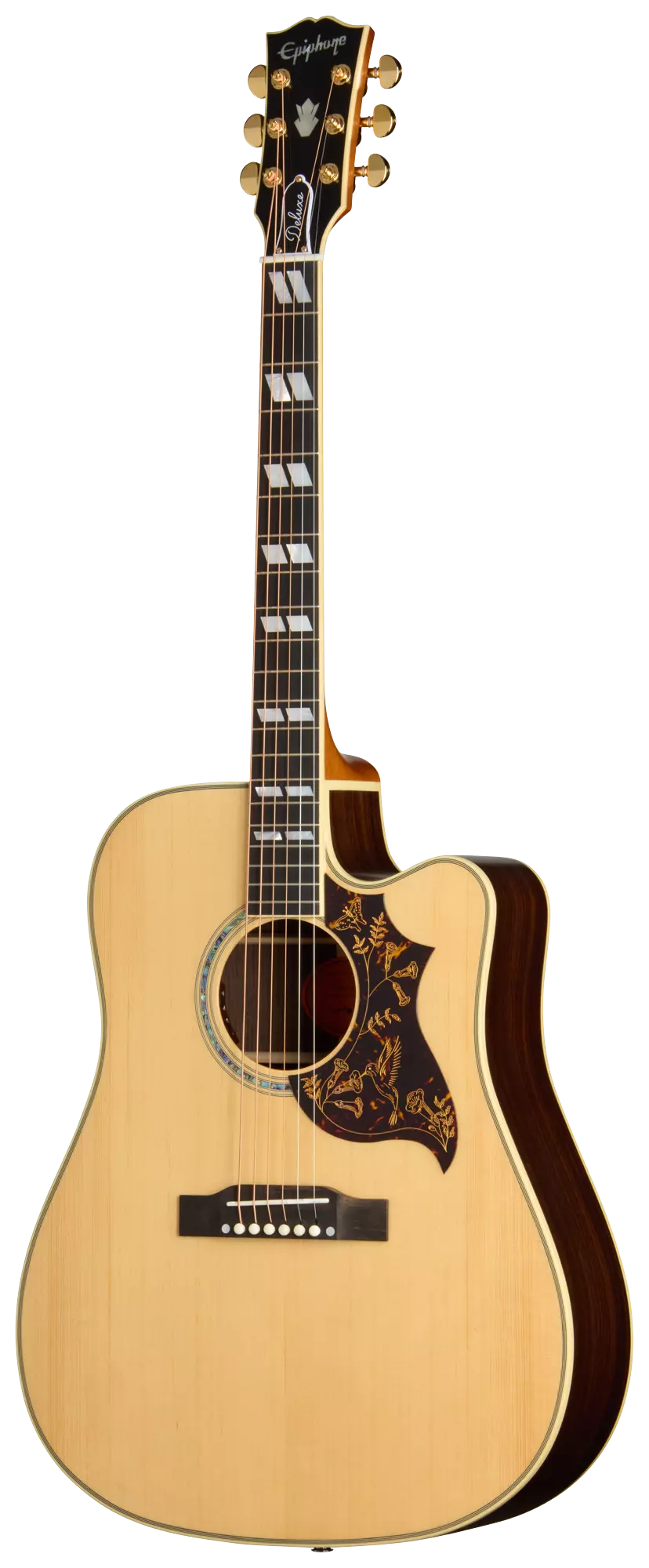 Epiphone Hummingbird Deluxe EC Natural 2
