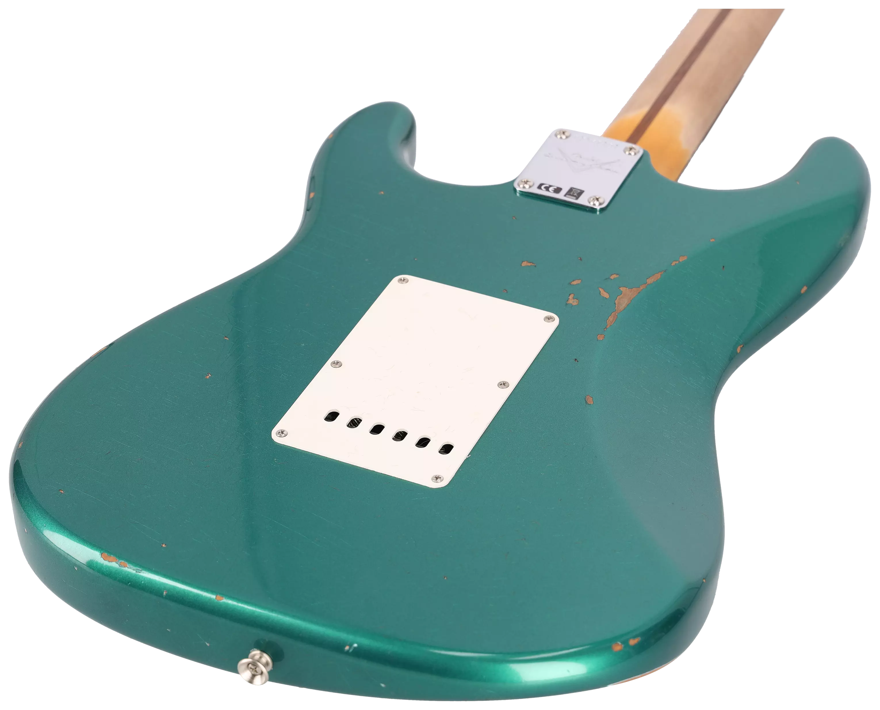 Fender Custom Shop 1963 Stratocaster Relic Aged British Racing Green Metallic #CZ562787 7